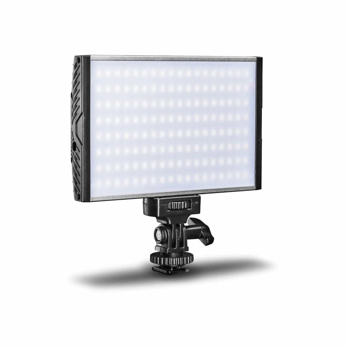 Walimex pro LED Niova 150 Bi Color lampa wideo LED z zasilaczem, On-Camera lampa fotograficzna 15 W, regulowana temperatura barwowa 3200-5600 K, ściemniana lampa studyjna