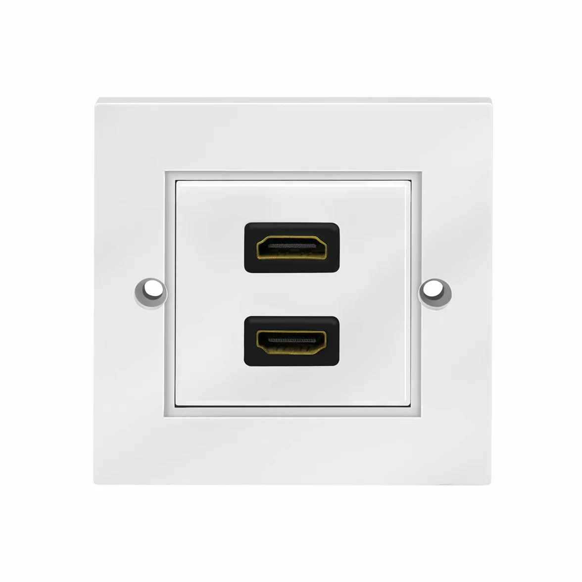 BIGtec Gniazdo HDMI puszka ścienna podwójne podtynkowe 2 x HDMI High Speed 4K 2160p