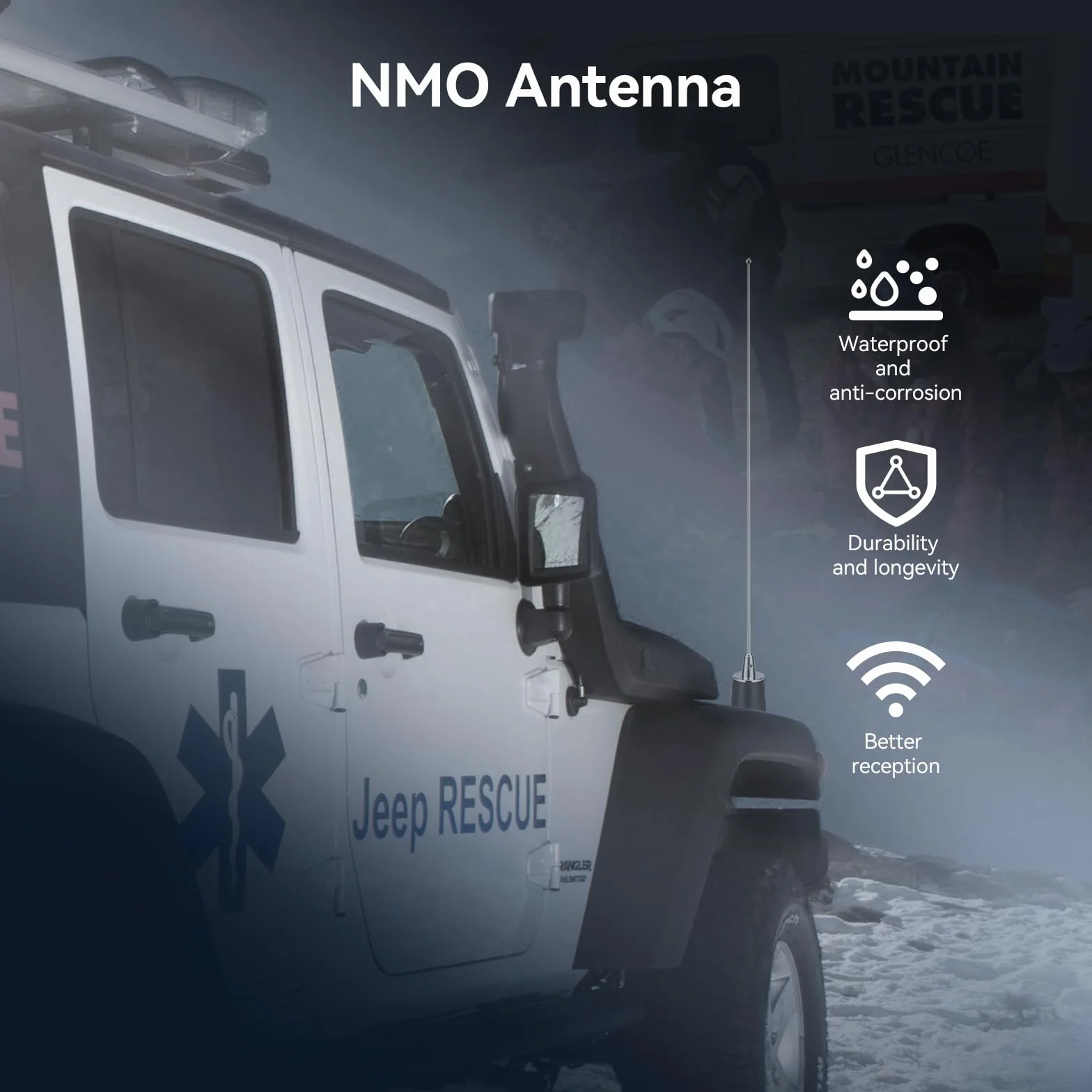 Retevis MA1 Radiotelefon Amatorski z Anteną, Odłączanym Panelem Sterowania, Wzmacniacz Międzypasmowy, Daleki Zasięg, 2m/70cm/FM/AM, Ham Radio do Reagowania Kryzysowego (1 szt)