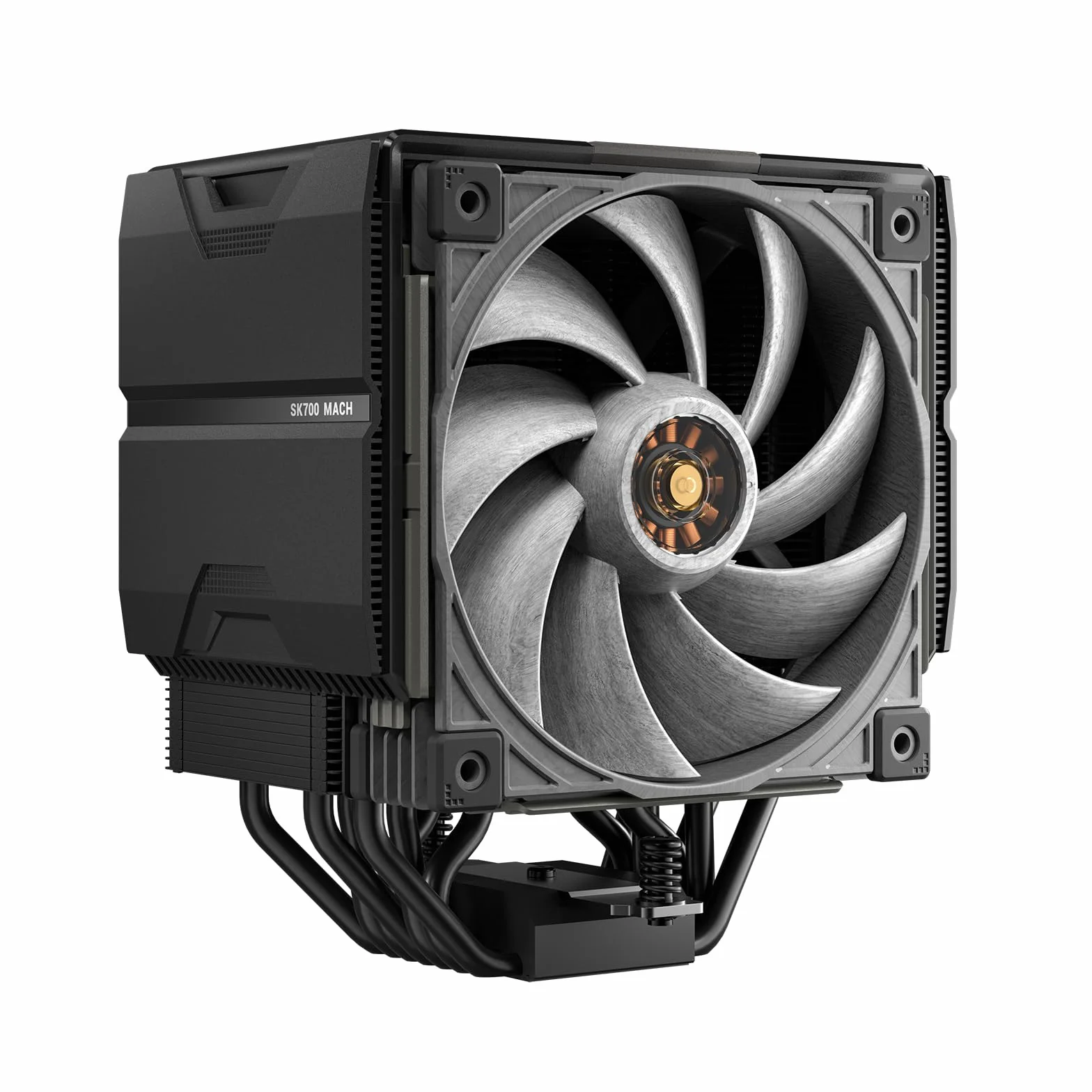 Sudokoo SK700 MACH Chłodzenie CPU: Air Cooler z Wentylator 120mm PWM MACH120 - Single Tower z 7 Rurki Cieplne dla AMD AM5 & Intel LGA 1851/1700/1200/115X, TDP 280W, Łatwy Montaż