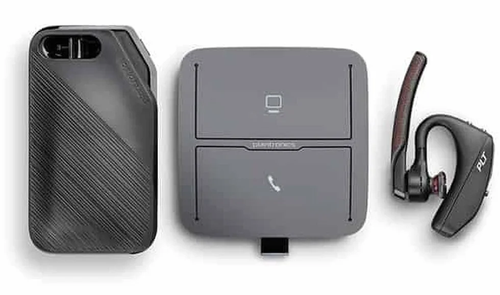 Plantronics 207414-01 USB regulator do zestawu słuchawkowego czarny
