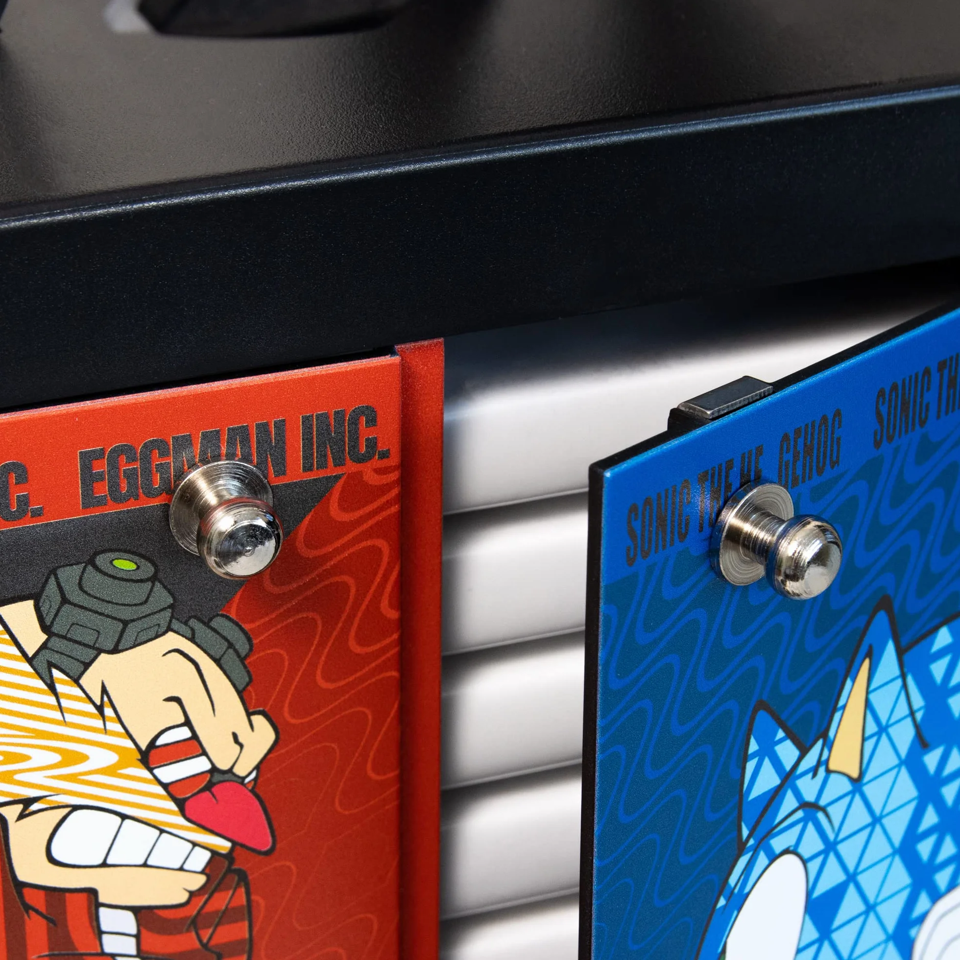 Numskull Sonic The Hedgehog szafka do gier, uchwyt na kontroler, stojak na słuchawki do PS5, Xbox Series X S, Nintendo Switch, oficjalny produkt Sonic The Hedgehog