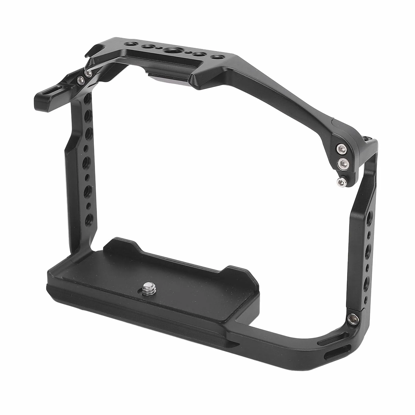 Klatka na Aparat do GH6, Metalowy Wspornik ze Stopu Aluminium z Mocowaniem na Zimno i Elastycznym Montażem do Fotografowania lustrzanką cyfrową
