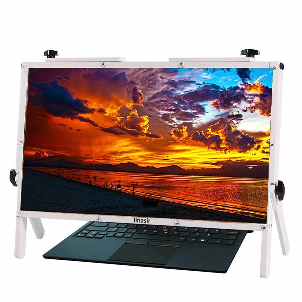Okulary powiększające Lupa 22 Składana lupa do ekranu laptopa Wideo z gier, 3D Anti-Blue Light Ochraniacz ekranu komputera, lupa do ekranu laptopa interesting