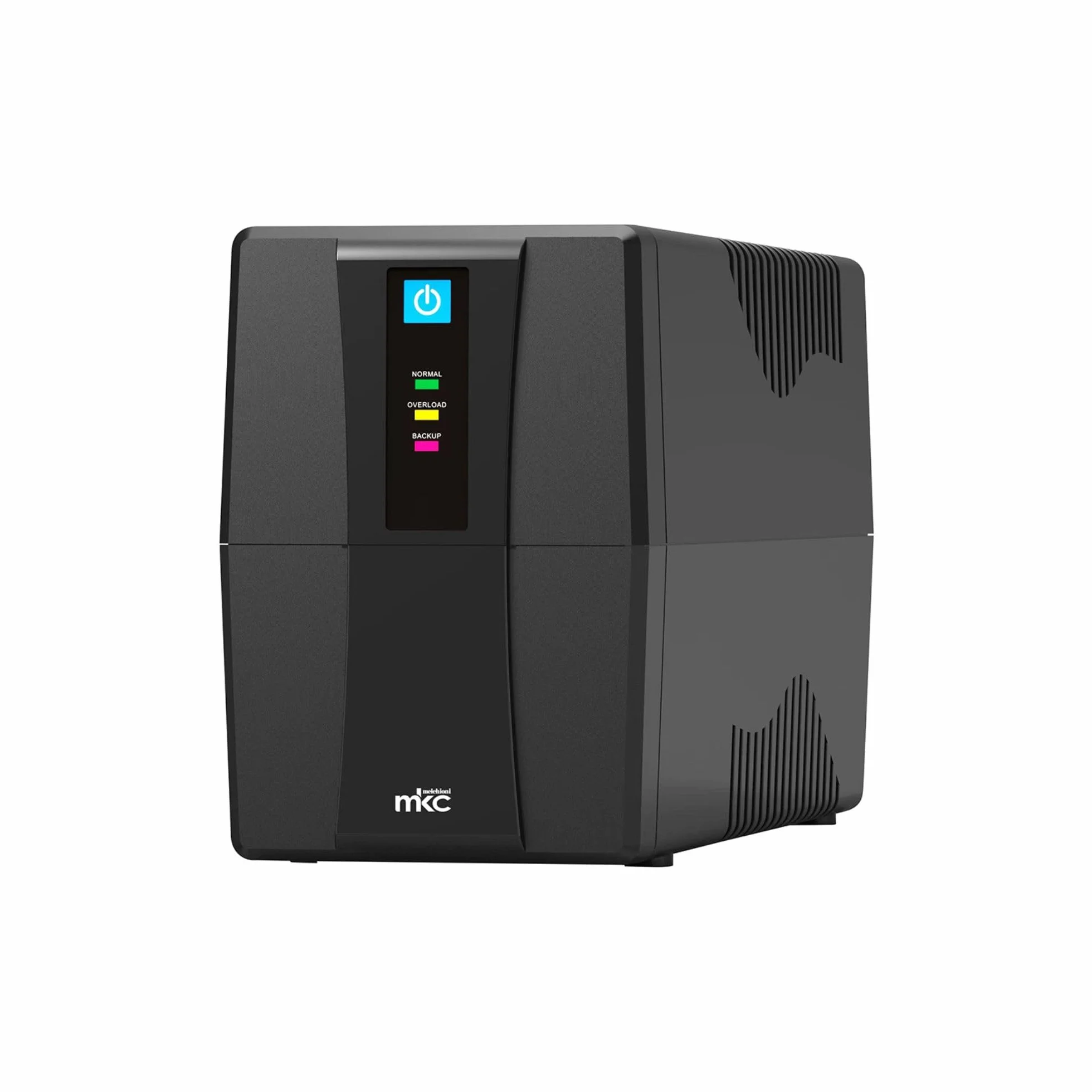 Zasilacz awaryjny UPS 800VA Line Interactive Melchioni MK | Ochrona przed awarią i skokami napięcia, gniazda Schuko, idealne do komputerów PC, routerów, rejestratorów, monitoringu wideo
