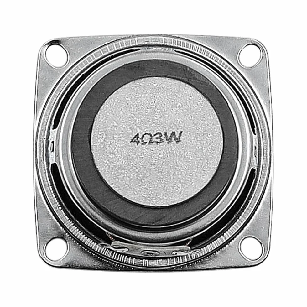 2PCS 4Ohm DIY Mały pełnozakresowy głośnik audio Stereo Woofer Głośnik do samodzielnego montażu