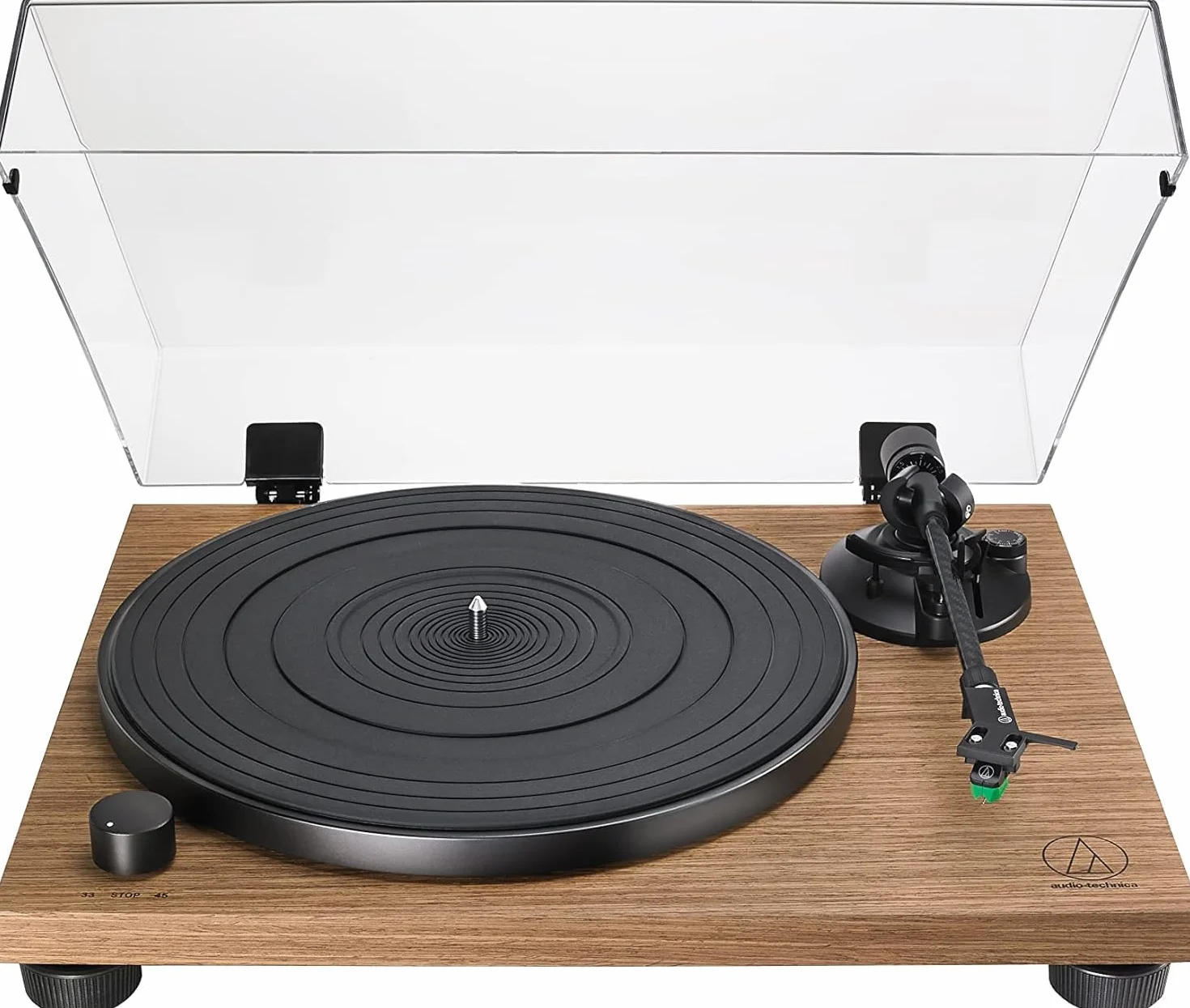 Audio-Technica AT-LPW40WN W pełni manualny gramofon z napędem paskowym