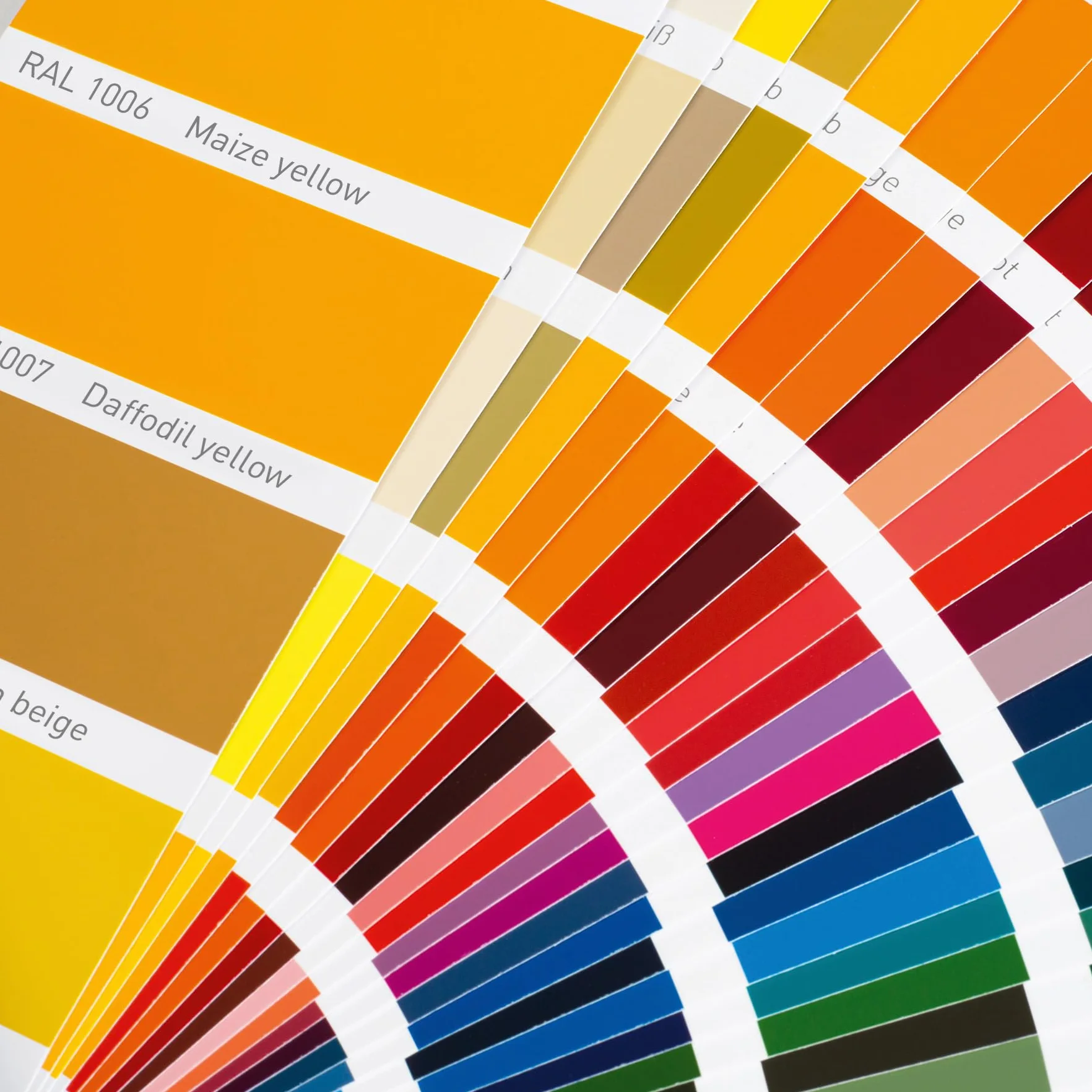 RAL K7 Colour Chart, 216 kolorów, Gloss, 5 języków