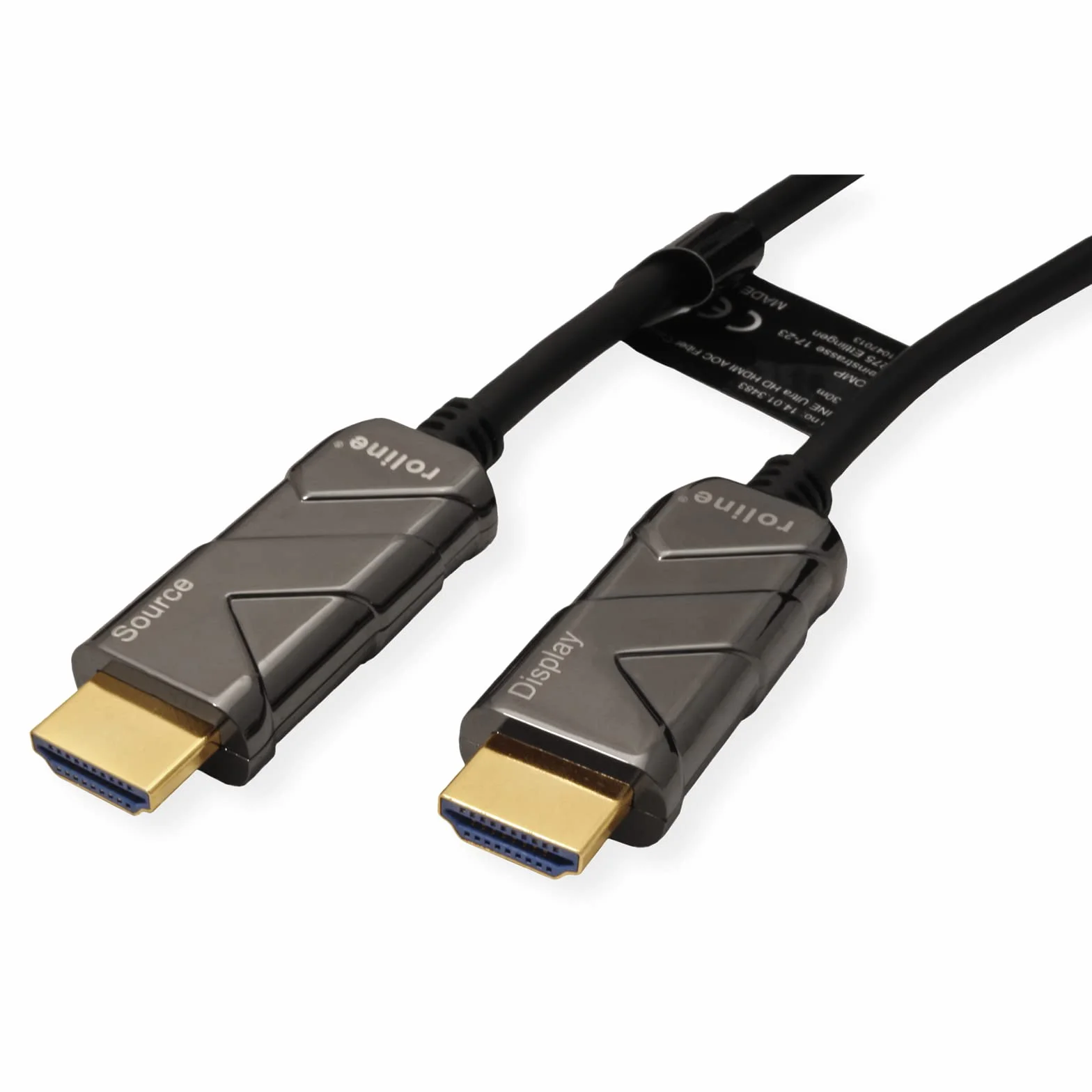 ROLINE Aktywny optyczny kabel Ultra HDMI, 8K, 15 m