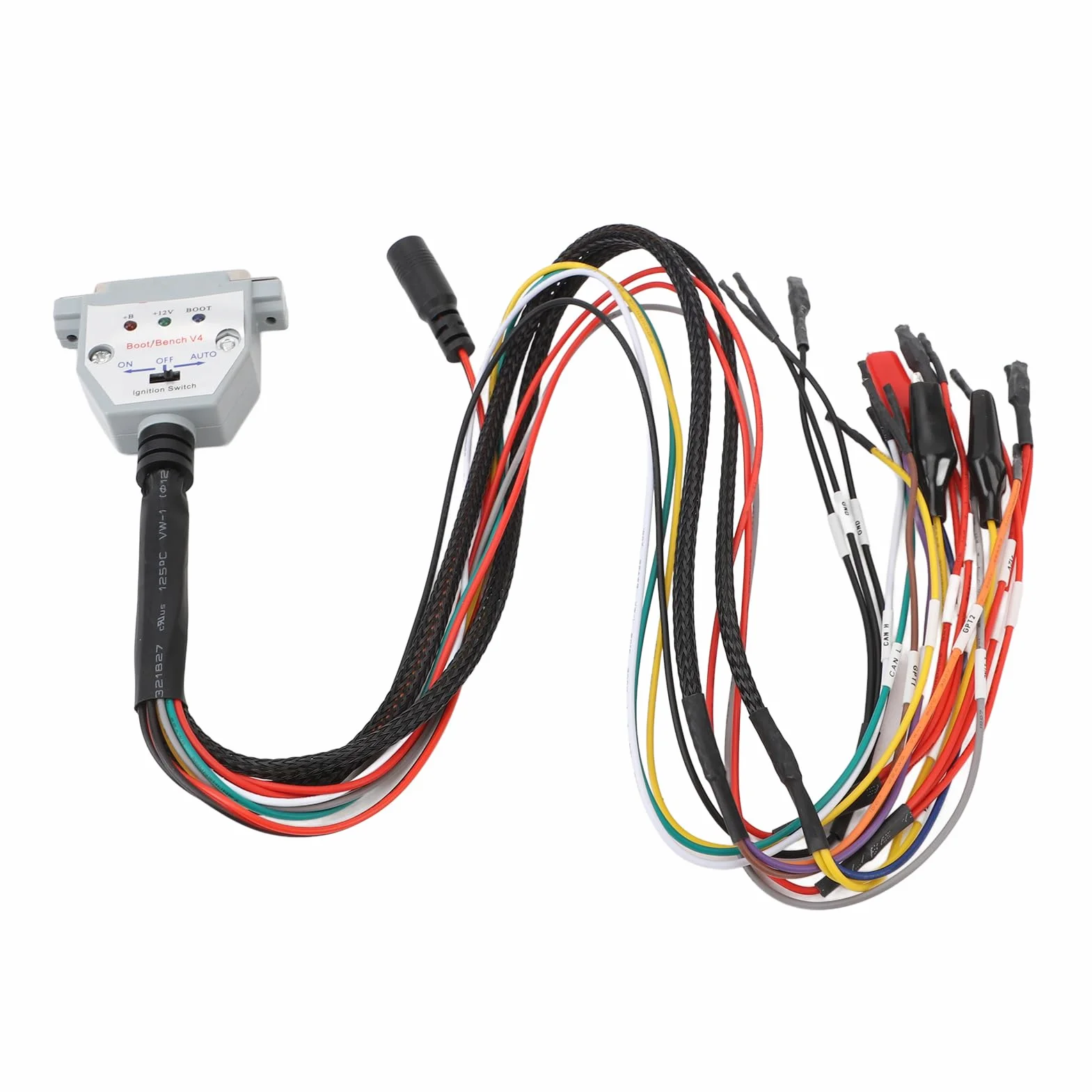 3 Diody LED Kabel ławki Rozruchowej DB25 dla SM2 PRO J2534 VCI Odczyt Zapisu ECU, łatwy w Użyciu, Wygodne Oznaczenia, Wydajny