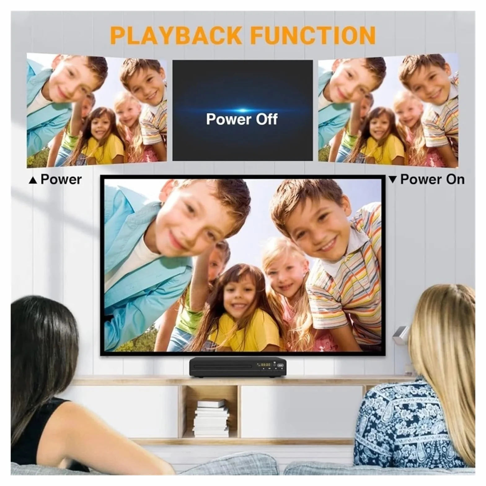 Odtwarzacz DVD 1080P do kina domowego, telewizor, odtwarzacze DVD, CD, wyjście AV, wszystkie regiony, darmowy