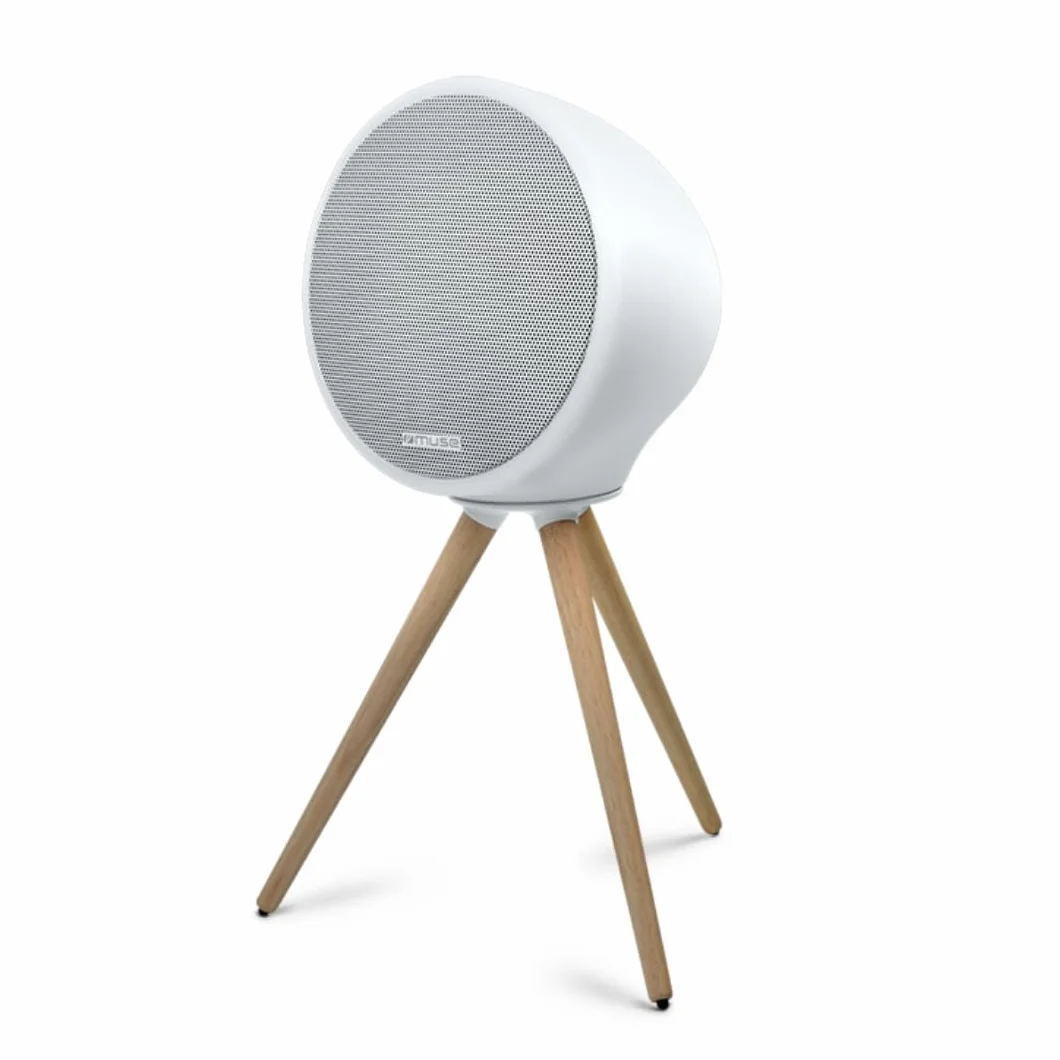 MUSE ML-655 BT | przenośny głośnik HiFi z magnetycznym statywem i światłem otoczenia (RGB) | Bluetooth | duży akumulator 6600 mAh