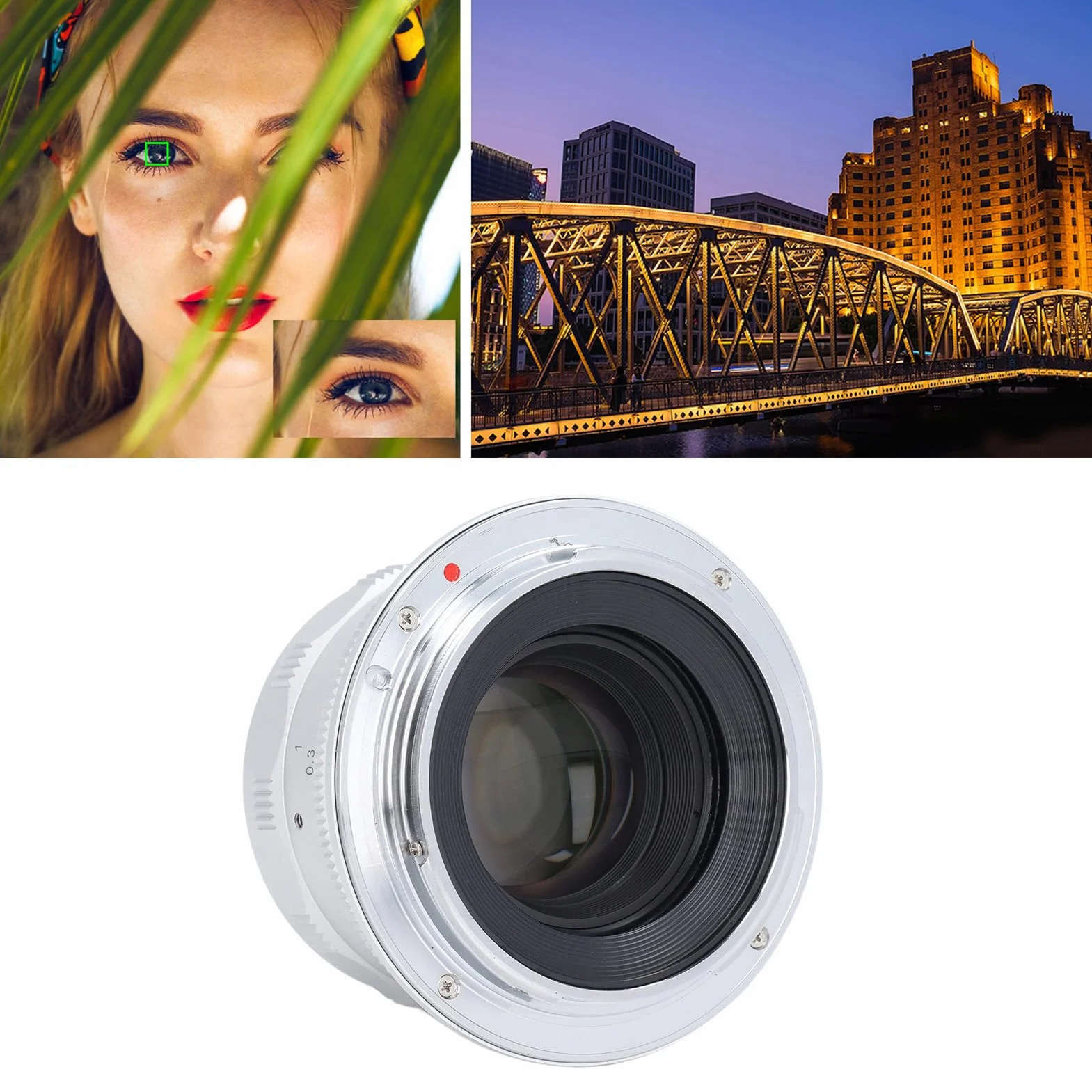 Pełnoklatkowy Obiektyw o Stałej Ogniskowej, Obiektyw Aparatu 35 Mm, Dobra kompatybilność, Wiele Optymalizacji dla EOSR R5 R6 R3 R5C R7 R10 do Montażu RF (Jectseibr6u4skqt-11)