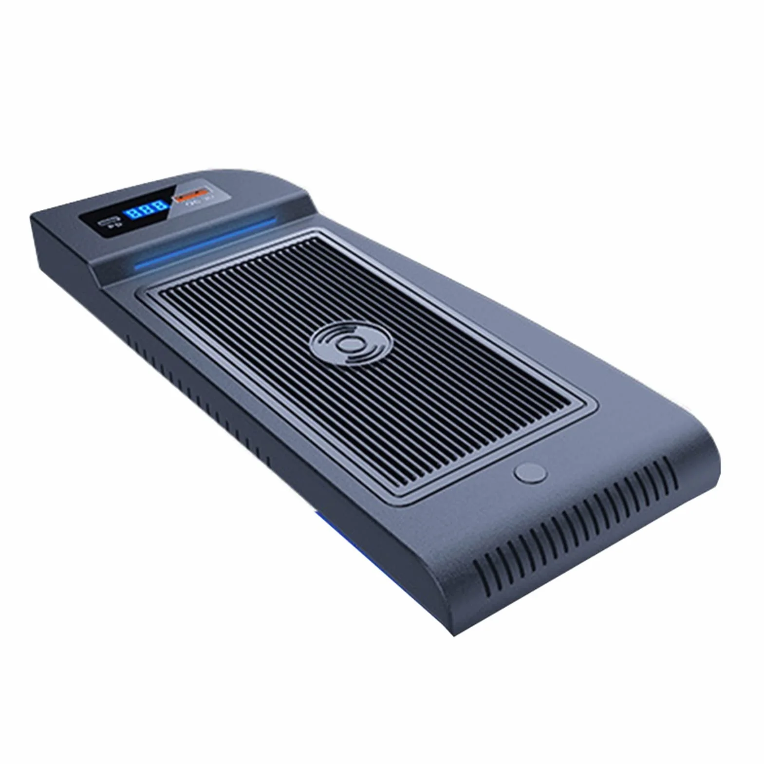 Bezprzewodowe ładowanie samochodu szybka ładowarka do telefonu QI płyta ładująca Pad uchwyt do ładowania, dla Toyota, dla Alphard Vellfire 2015-2019 bezprzewodowa ładowarka samochodowa(For Righ