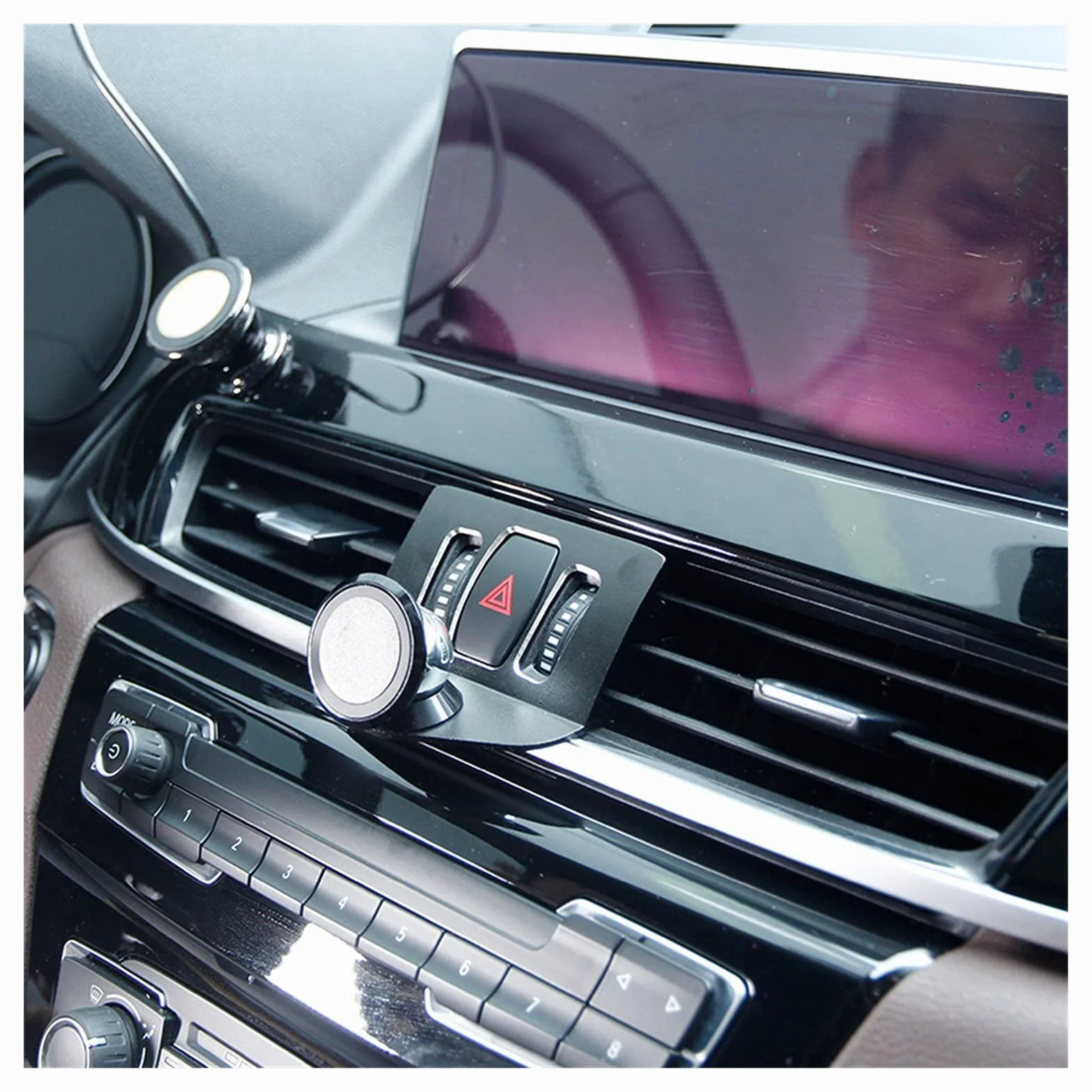 / kompatybilny F47 F48 X1 X2 16-20 uchwyt samochodowy ze stopu aluminium uchwyty na telefon telefon GPS uchwyt nawigacyjny akcesoria wnętrze auto towary