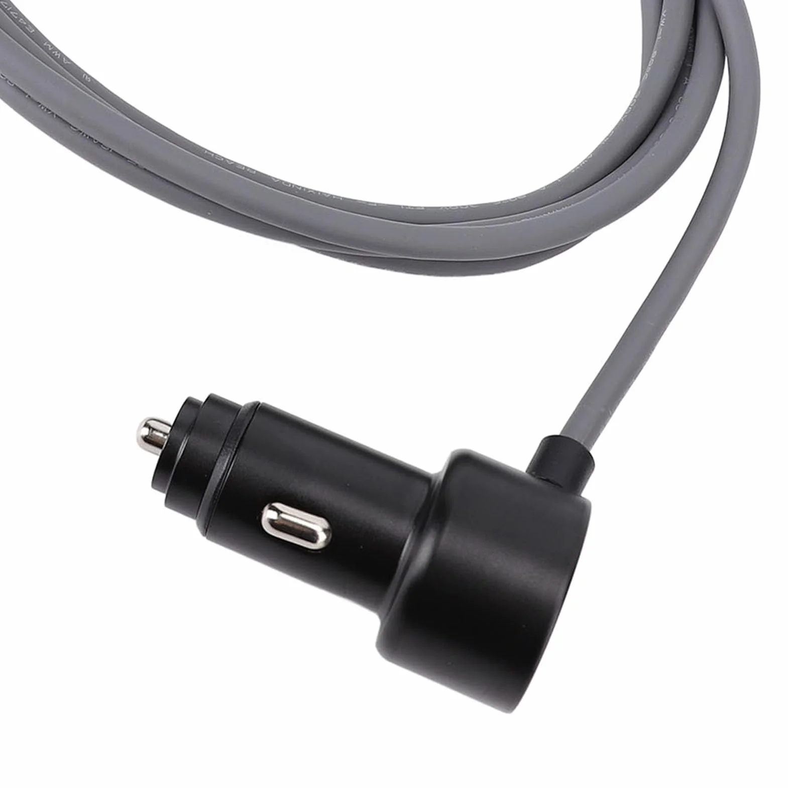 Ejoyous Kabel Zasilający 12V 24V DC Kabel Zasilający 18AWG do Zapalniczki Samochodowej z Wyświetlaczem Cyfrowym Guma Miedź Stop Aluminium Plug and Play do Samochodu Ciężarowego RV Boat (10 m)