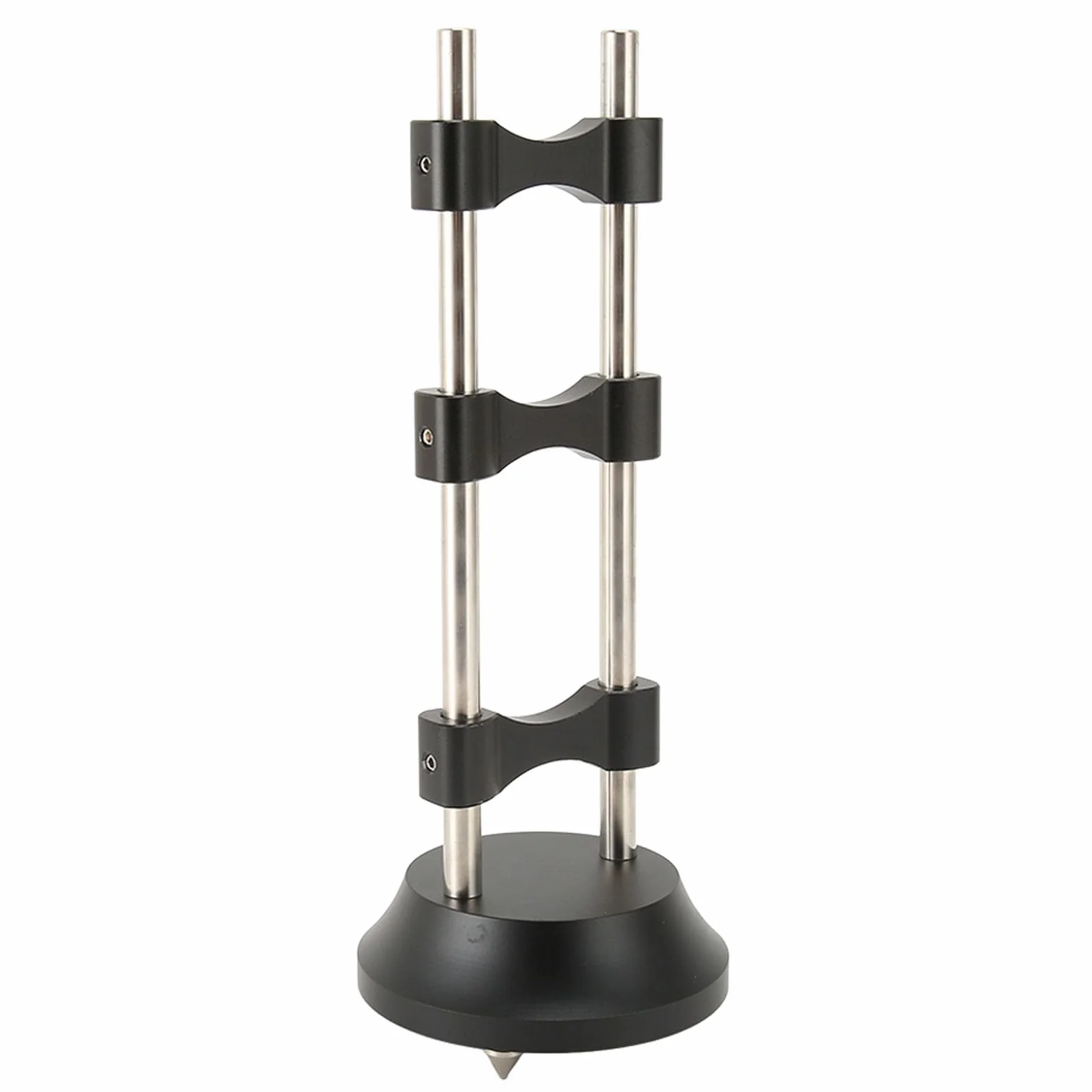 Stojak na Kable HiFi Stop Aluminium Redukujący Wibracje Stojak na Organizery na Głośniki i Wzmacniacze 9,8 Cala