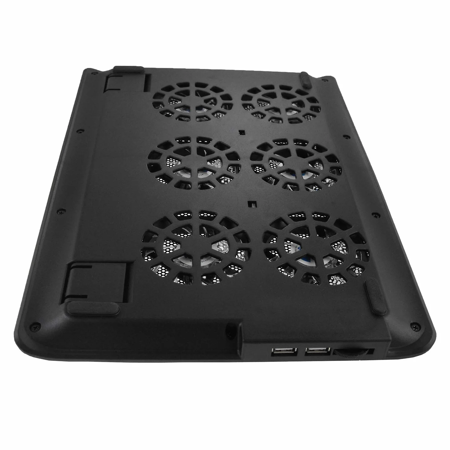 AABCOOLING NC70 - Podstawka chłodząca do Laptopa, Podkładka z 6 wentylatorami do Komputera Przenośnego, Chłodzenie Laptopa na USB, Stojak Cooler