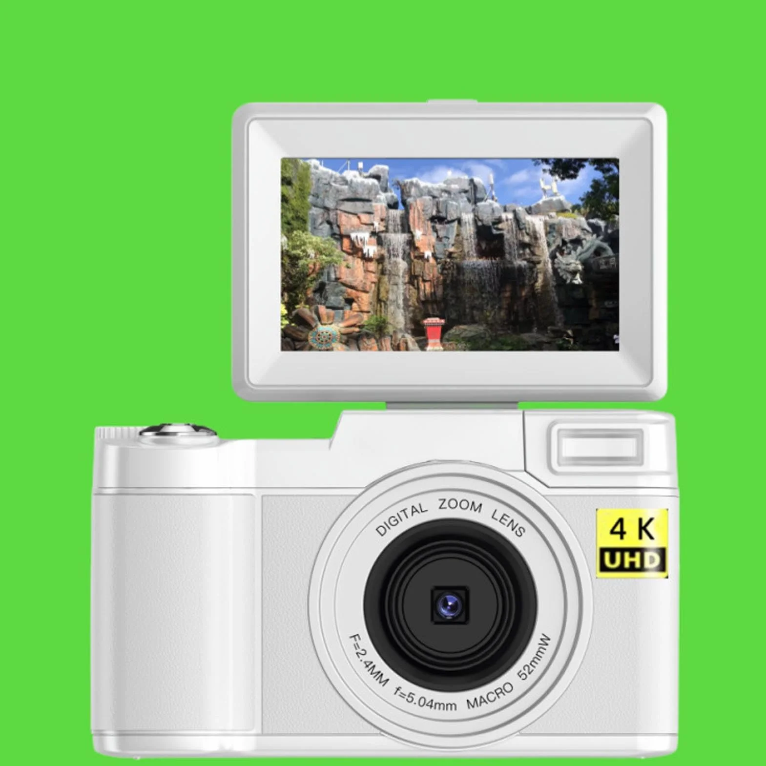 Aparat Cyfrowy, Aparat Cyfrowy z 16 -krotny ABS Zoomu dla Fotografii (WHITE)