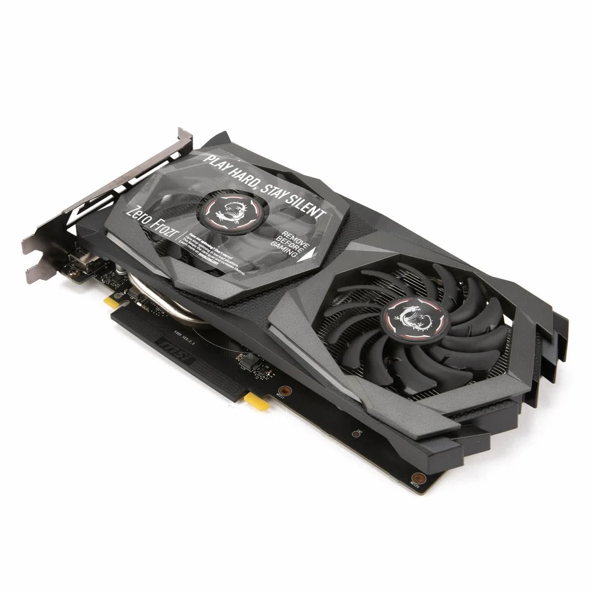 MSI Gaming GeForce GTX 1650 128-bitowa HDMI/DP 4 GB GDRR6 HDCP wsparcie DirectX 12 Dual Fan VR Ready OC karta graficzna (GTX 1650 D6 GAMING X)