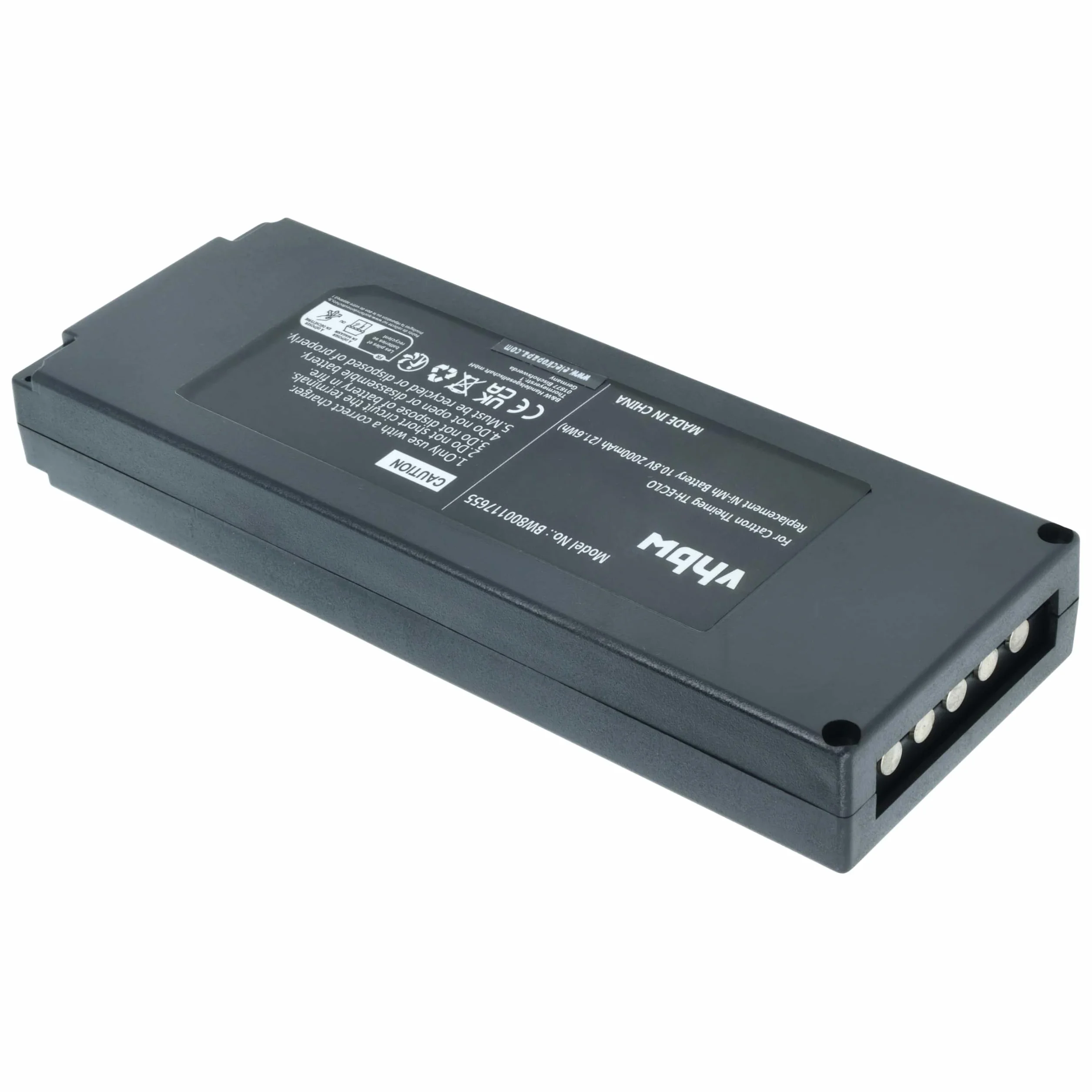 vhbw 2 x zamiennik baterii Cattron Theimeg BT081-00053, B5018-00061 do zdalnego sterowania (2000 mAh, 10,8 V, NiMH)