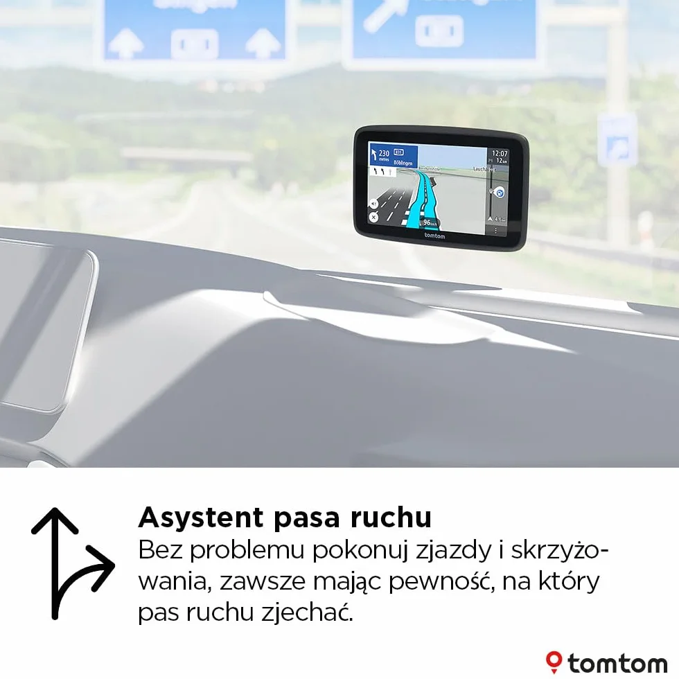 TomTom Nawigacja dla ciężarówek GO Professional 2 generacji (z ekranem 6 cali, mapami Europy i aktualnymi informacjami o korkach dla ciężarówek, samochodów dostawczych, autobusów i dużych pojazdów)
