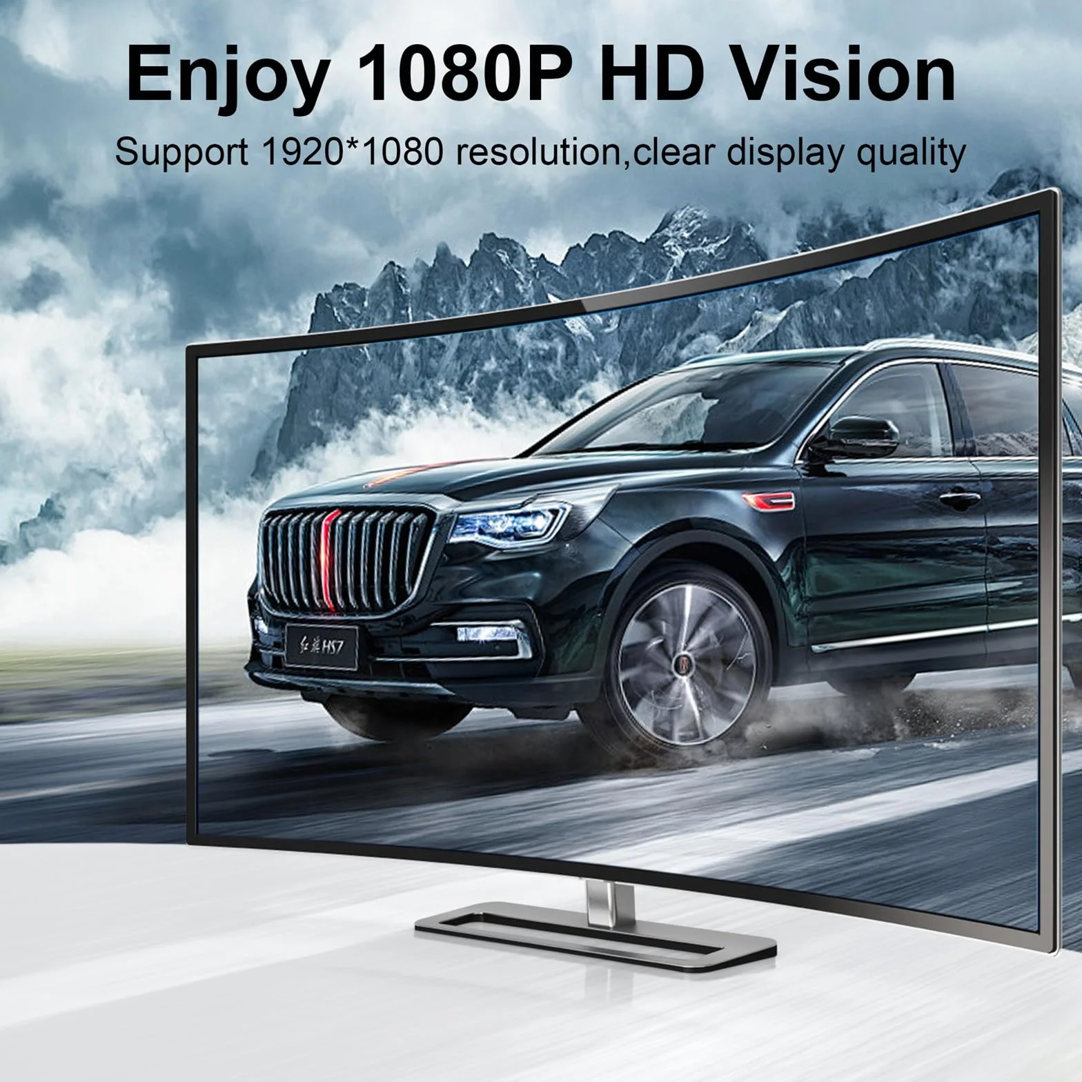 Adapter HDMI na VGA żeński na męski 1080P 15 cm