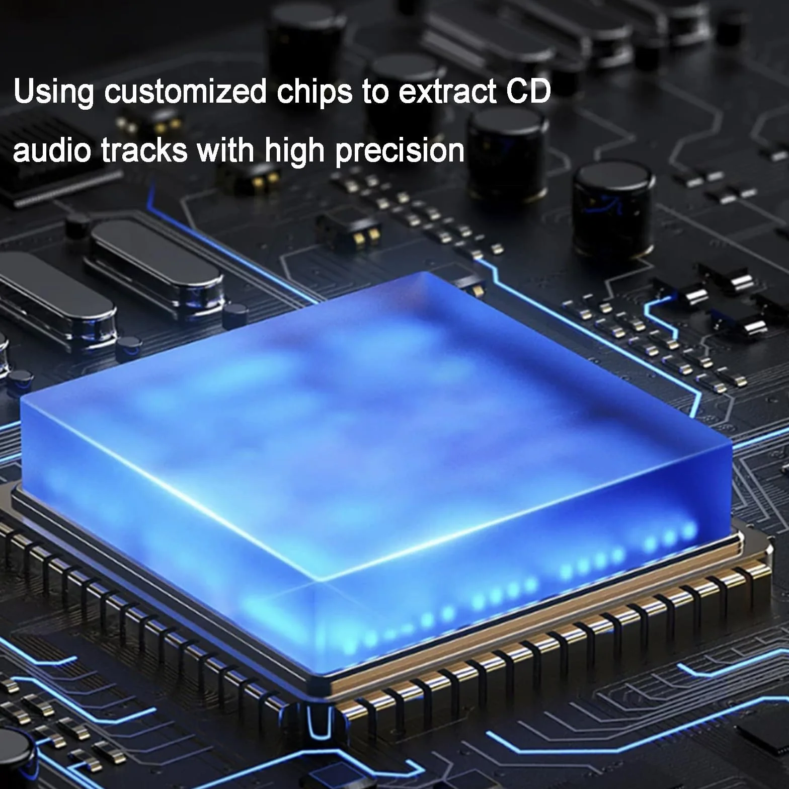 Mały Odtwarzacz CD Do Domowego Systemu Stereo, Automatyczny Zgrywacz Płyt I Digitalizator Audio Do Bezstratnych Plików WAV, Zewnętrzny Komponent Muzyczny Hi-Fi Kompatybilny Z Systemami Android