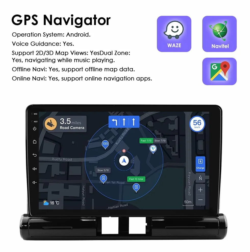 Ossuret - Radio do Citroen C3/C3 aircross/Citroen C4/C4 Aircross (Brazil), 9 cali Android 13, ekran dotykowy 2+32 GB Nawigacja GPS z Carplay