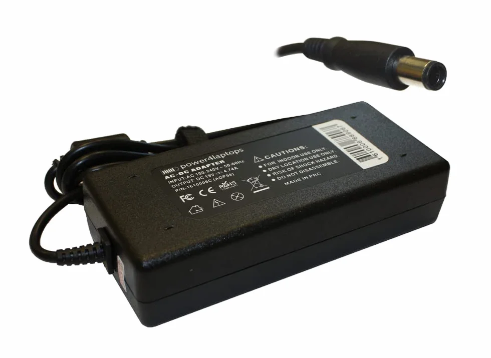 Power4Laptops Zasilacz Sieciowy Ladowarka do Laptopa Zasilanie kompatybilny z HP G60-127NR