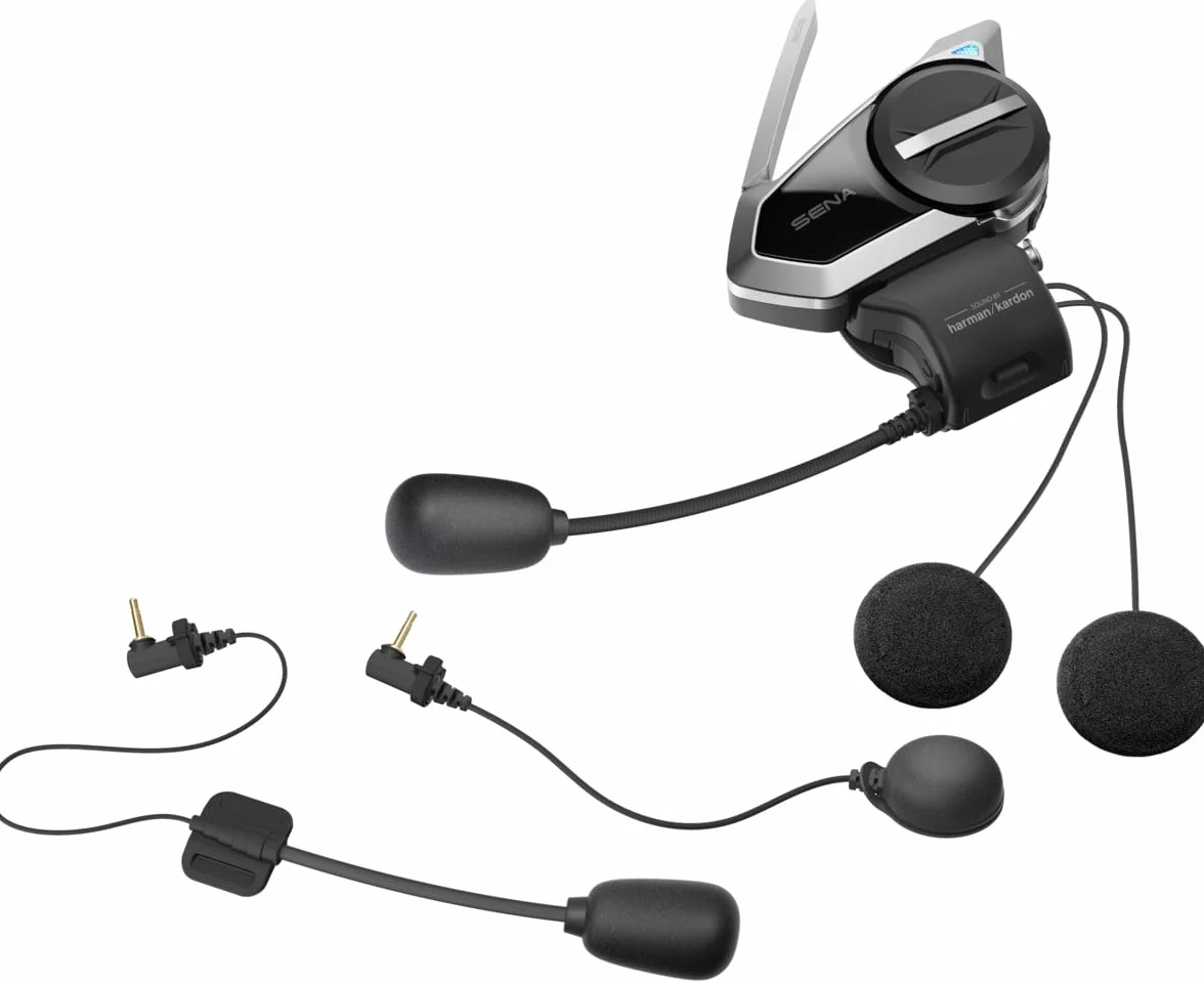 Sena Motocyklowy Zestawy Słuchawkowy Bluetooth, Czarny/Srebrny