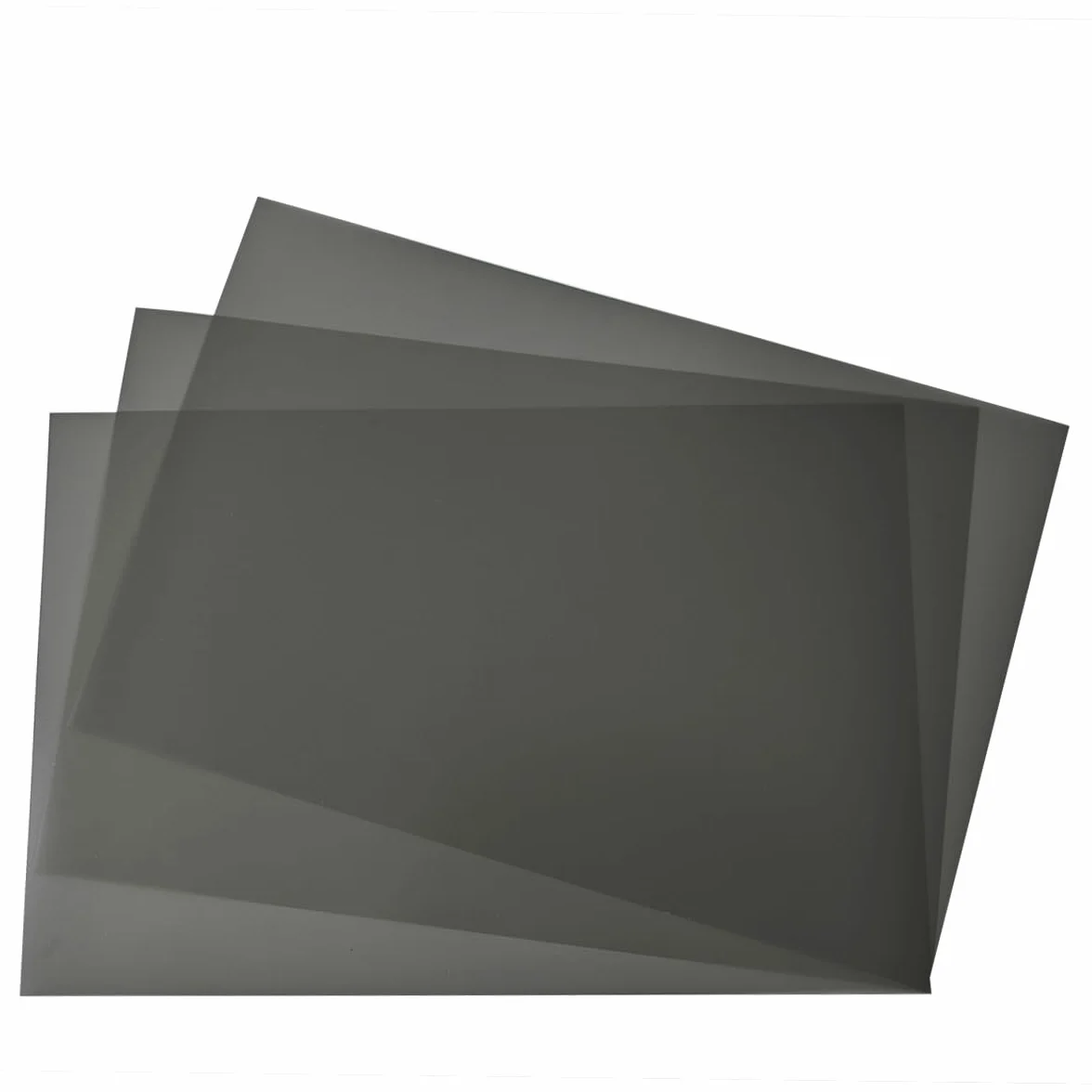 Polaryzacyjne arkusze foliowe 3 szt. 21 x 15 cm polaryzator liniowy filtr polaryzacyjny nieprzylepny do edukacji fizyki fotograficznej oświetlenie
