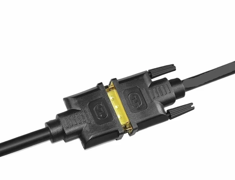 DV604 DVI przedłużacz męski na żeński DVI-I kabel 24+5 czystej miedzi do sprzętu wideo komputerów, telewizorów (5 m)