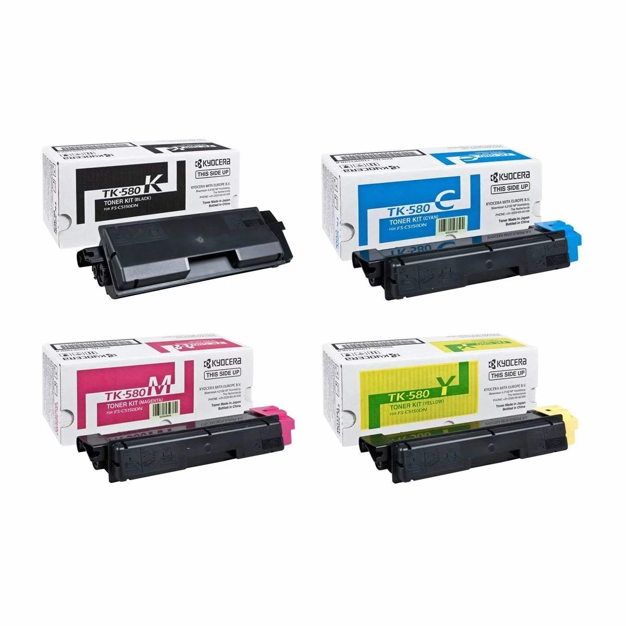 Kyocera TK-580 oryginalny toner, Multipack, do Kyocera FS-C5150DN Kyocera ECOSYS P6021CDN
