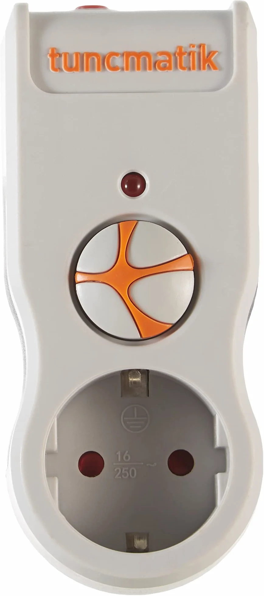 Tuncmatik Powersurge 1 ochrona przeciwprzepięciowa 1 wyjście AC czarny/biały - ochrona przeciwprzepięciowa (525 J, 1 wyjście AC, typ F, 10 A, 3000 A, czarny, biały)