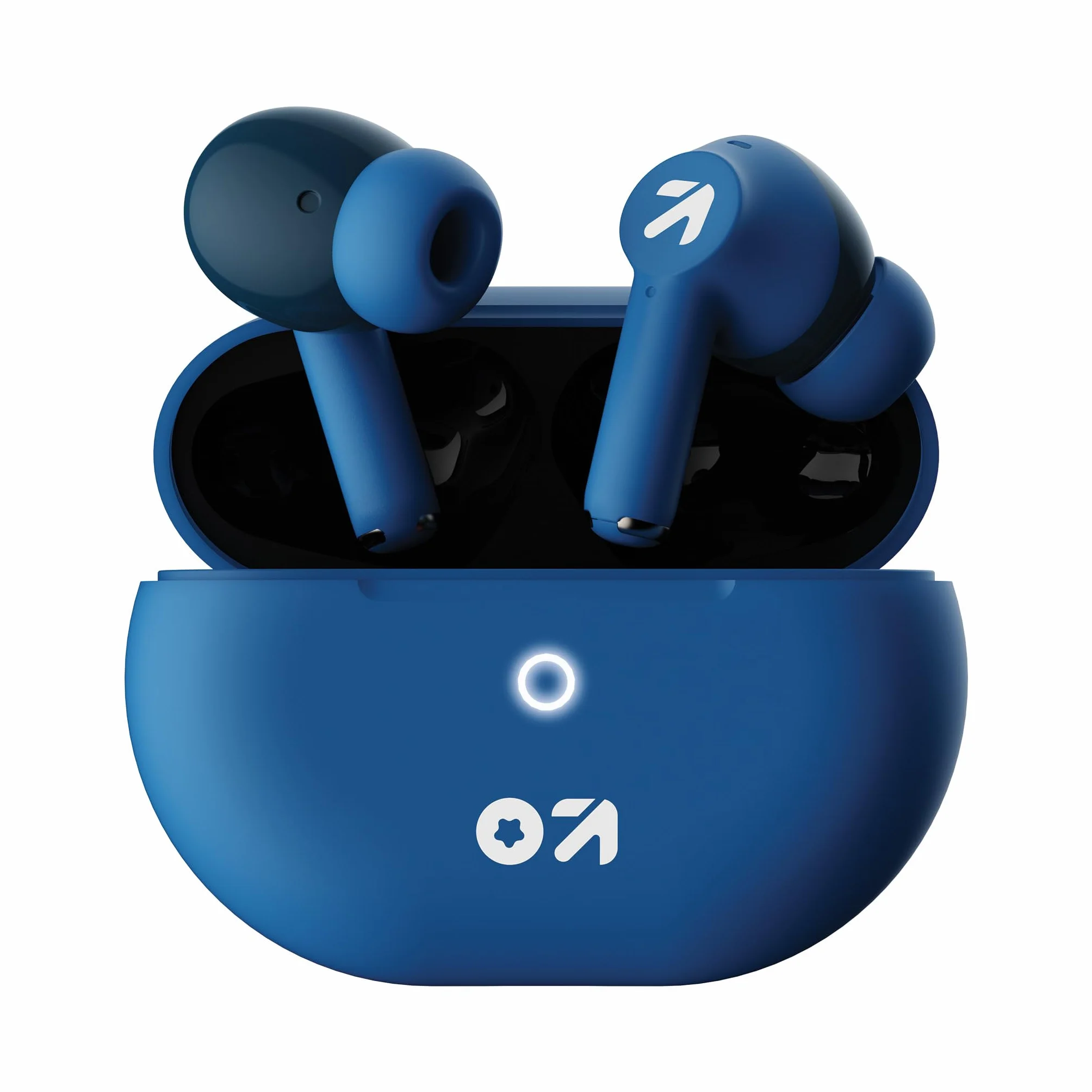 Boult Dźwięk [Just Launched] K40 prawdziwie bezprzewodowe słuchawki douszne z czasem odtwarzania 48H, Quad Mic ENC, 45 ms niskie opóźnienie, wyprodukowane w Indiach, sterowniki basowe 13 mm, słuchawki