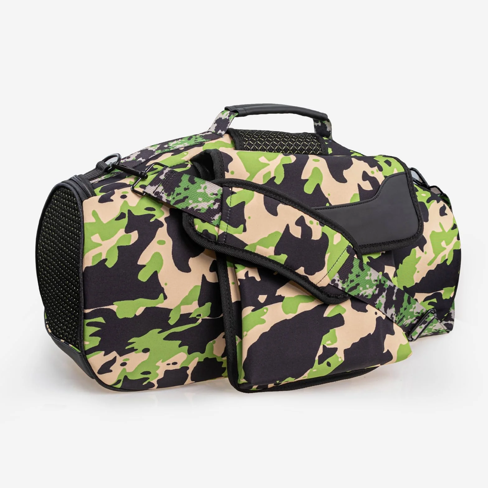 Futerał Przenośny Pokrowiec Etui Torba Transportowa Podróżny Akcesoria z Paskiem do JBL Boombox 4 przenośny głośnik Bluetooth,Dodatkowa Torba do Mikrofon,ładowarkę,Moro