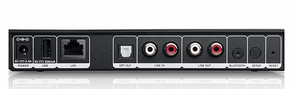 Teufel Streamer uniwersalny odtwarzacz sieciowy Wi-Fi i Bluetooth Multiroom czarny