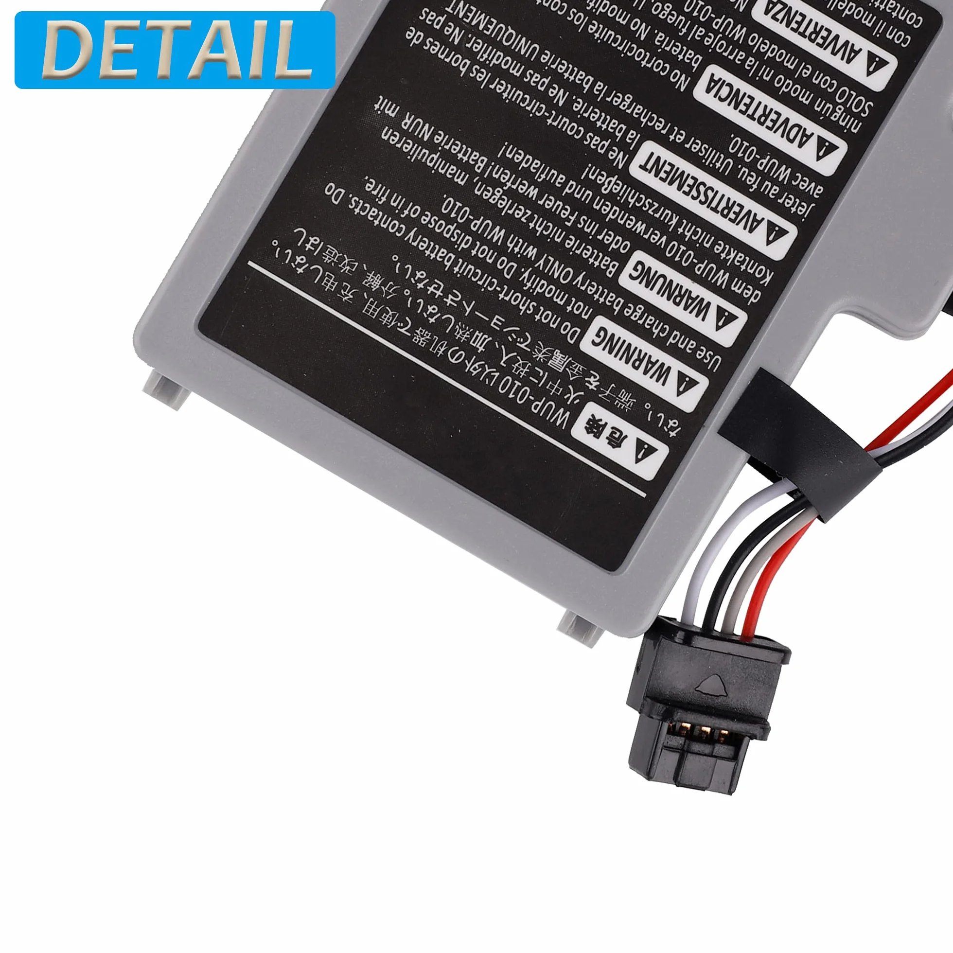 Zapasowy akumulator WUP-012 WUP-002 do kontrolera Gamepad Wii U