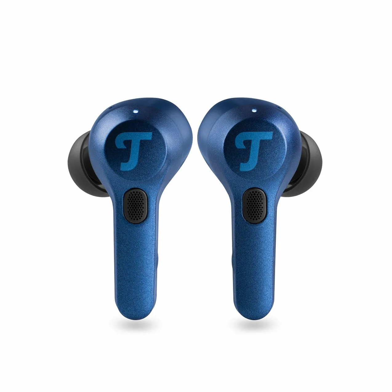 Bezprzewodowe słuchawki douszne Teufel AIRY TWS PRO, adaptacyjne i hybrydowe ANC, wysoka rozdzielczość dźwięku, tryb transparentny, Bluetooth 5.2 z AAC i Qualcomm aptX Adaptive, Steel Blue