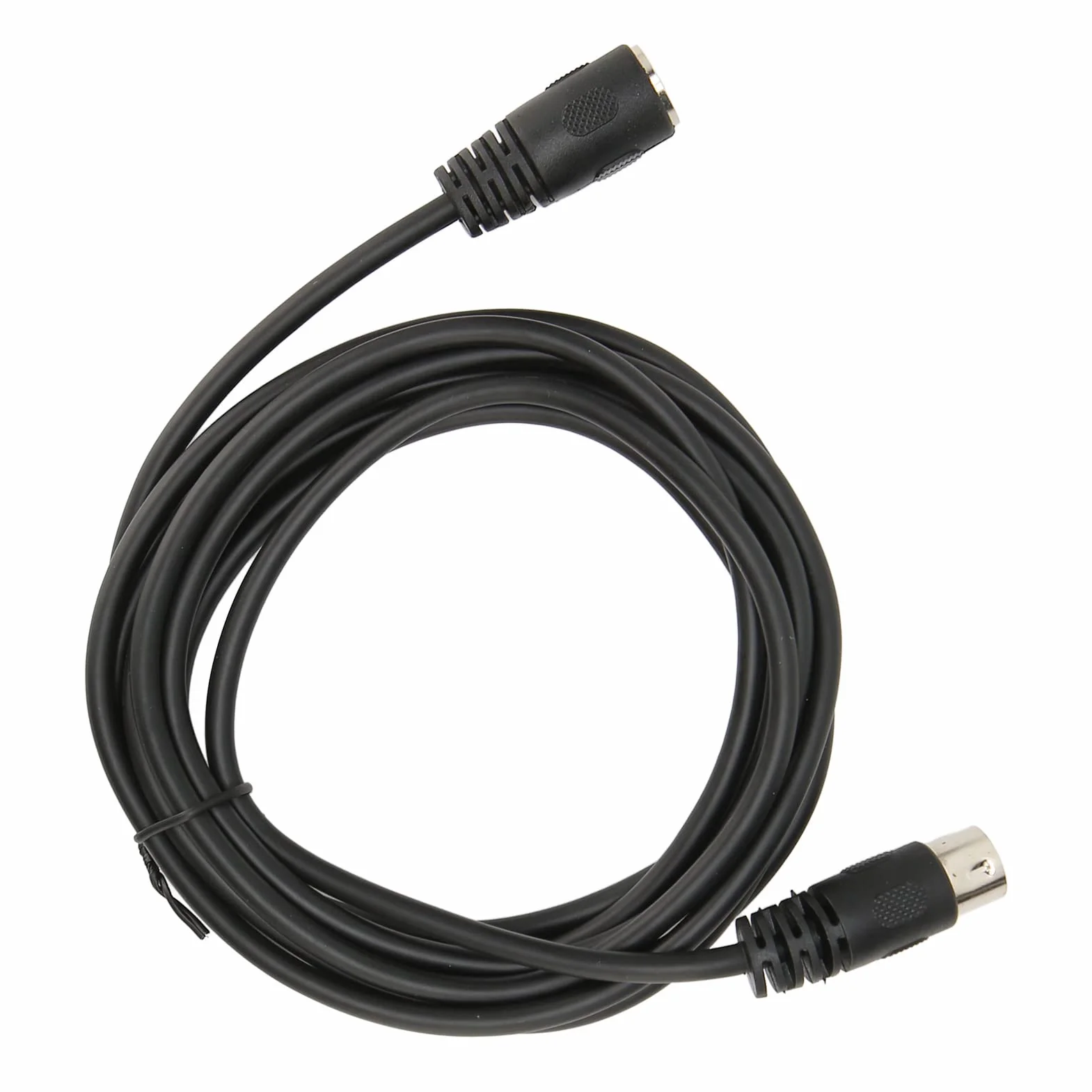 6-pinowy Przedłużacz DIN, 6-pinowy Wtyk DIN Męski na żeński Przedłużacz Sygnału Dźwiękowego do Połączenia Danych Kabel Adaptera AV do Cyfrowych urządzeń Dźwiękowych (/ 9,8