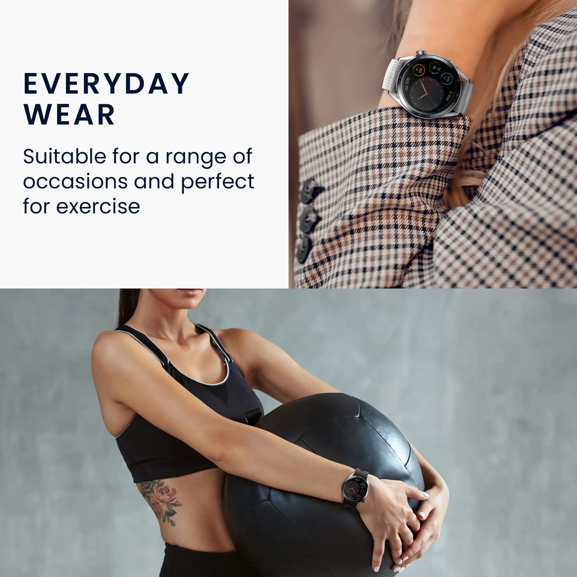 kwmobile Pasek kompatybilny z zegarkiem Xiaomi Mi Band 7 Pro, 2 x zapasowy silikonowy pasek do zegarka