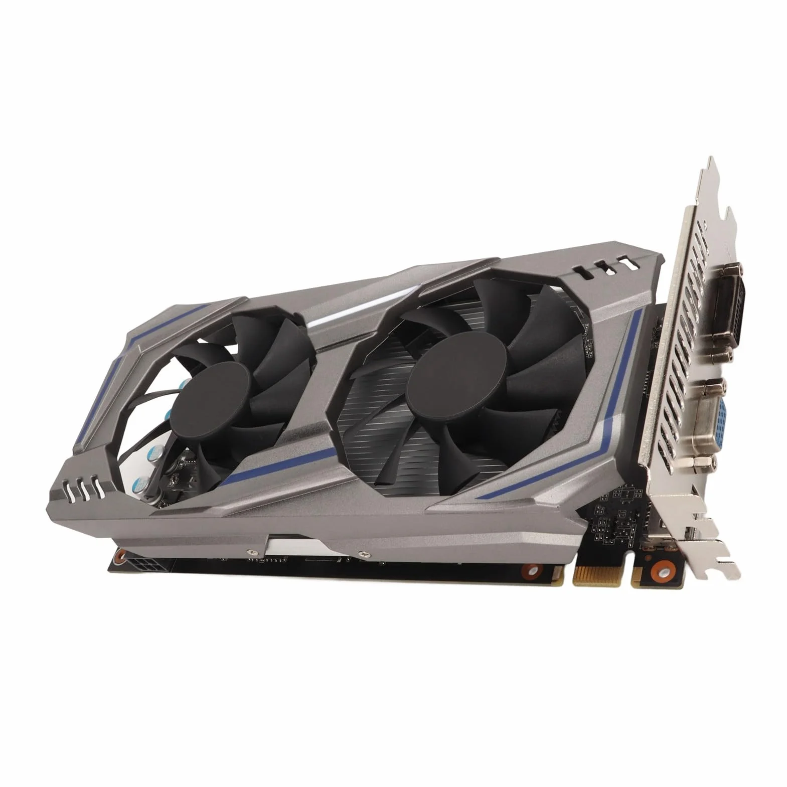 Karta Graficzna 128BIT GDDR5 PCI Express2.0 Podwójny Wentylator Stacjonarny Komputer Stancjonarny Dyskretna Karta Graficzna do Gier Doskonała wydajność dla Entuzjastów Gier