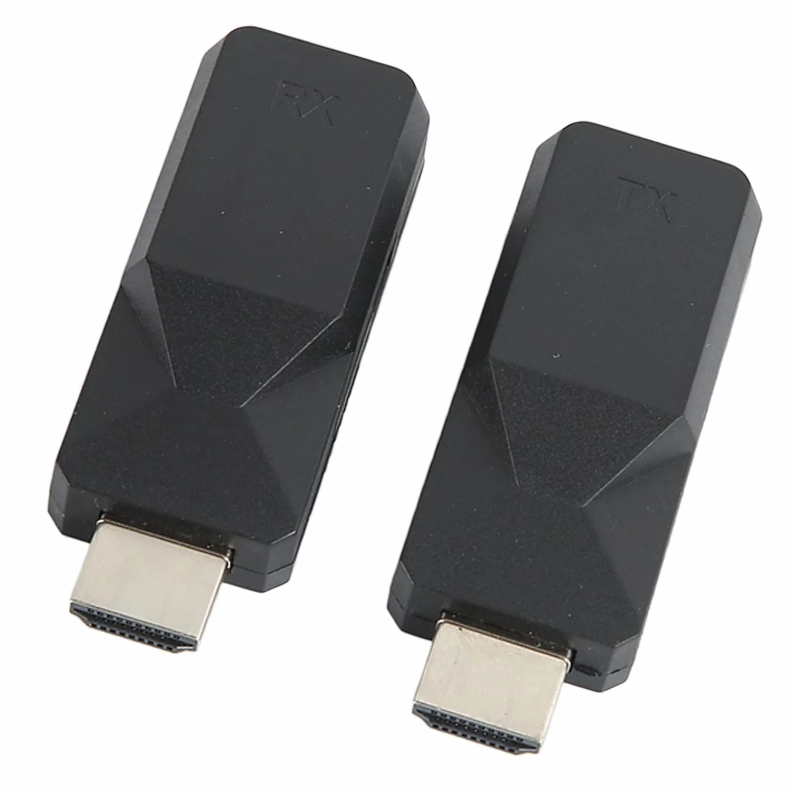 Bezprzewodowy nadajnik i odbiornik HDMI, 1920 X 1080 HDMI Extender Kit 165ft Cat5 Cat6 Ethernet RJ45 na HDMI Adapter Converter do laptopa PC Projektor