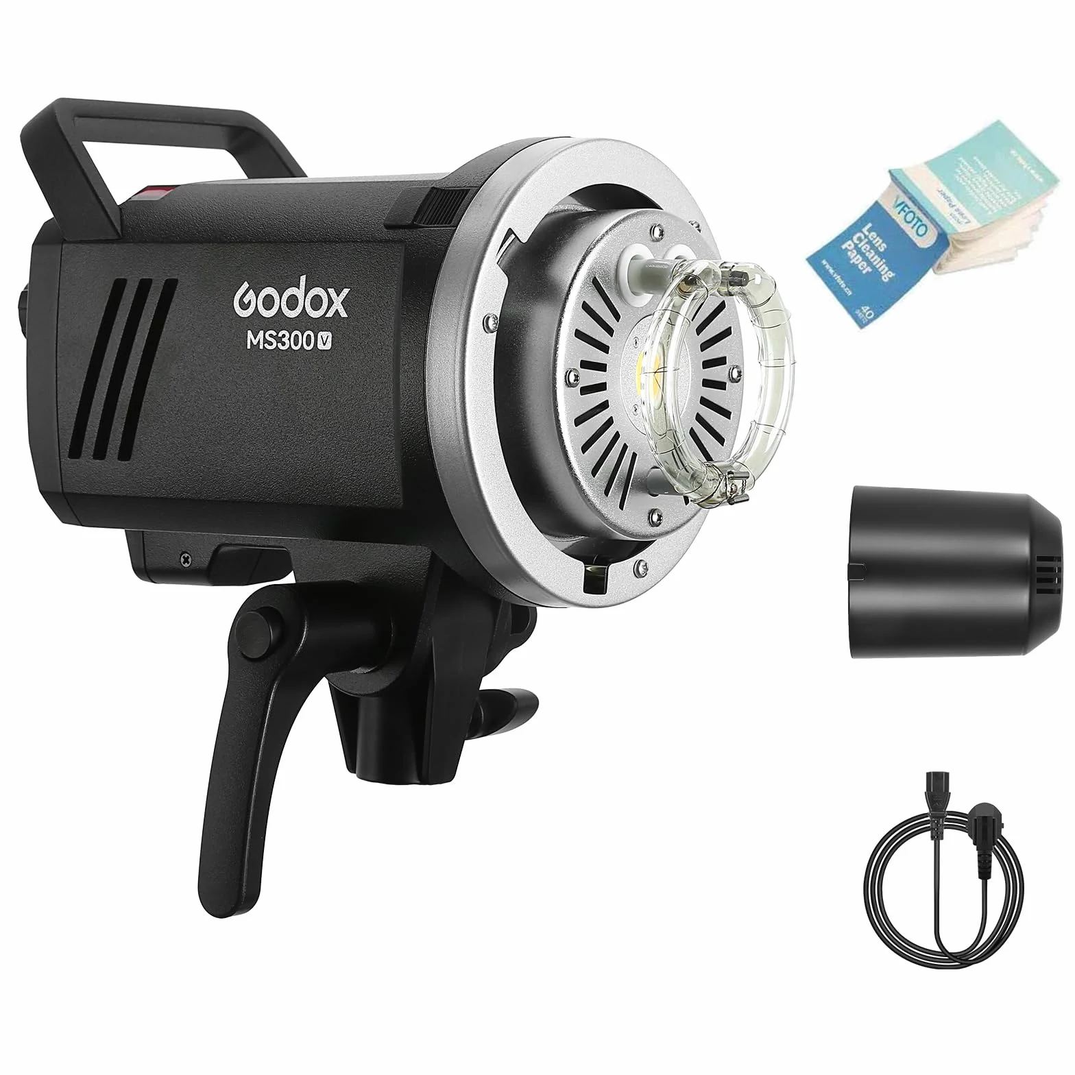 GODOX MS300V 300 W Studio Flash 5800 ± 200K 0,1 ~ 1,8s Czas odzyskiwania z lampą LED Stylizacja Monolityczna lampa błyskowa do studia, portretu, fotografii komercyjnej