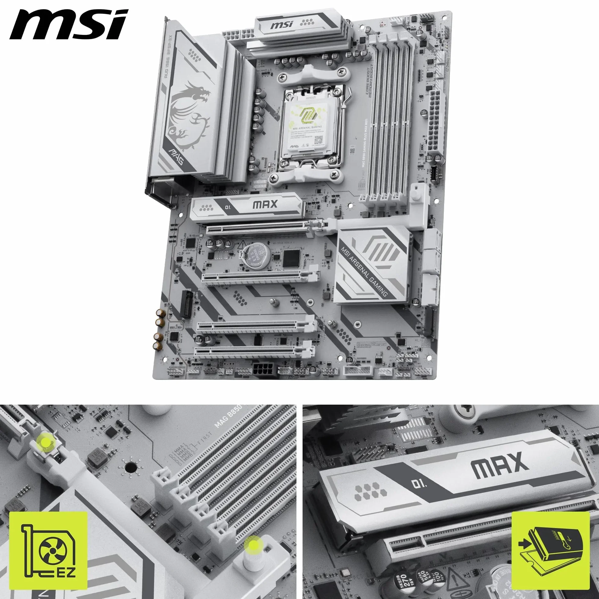 MSI MAG B850 Gaming Plus MAX WiFi