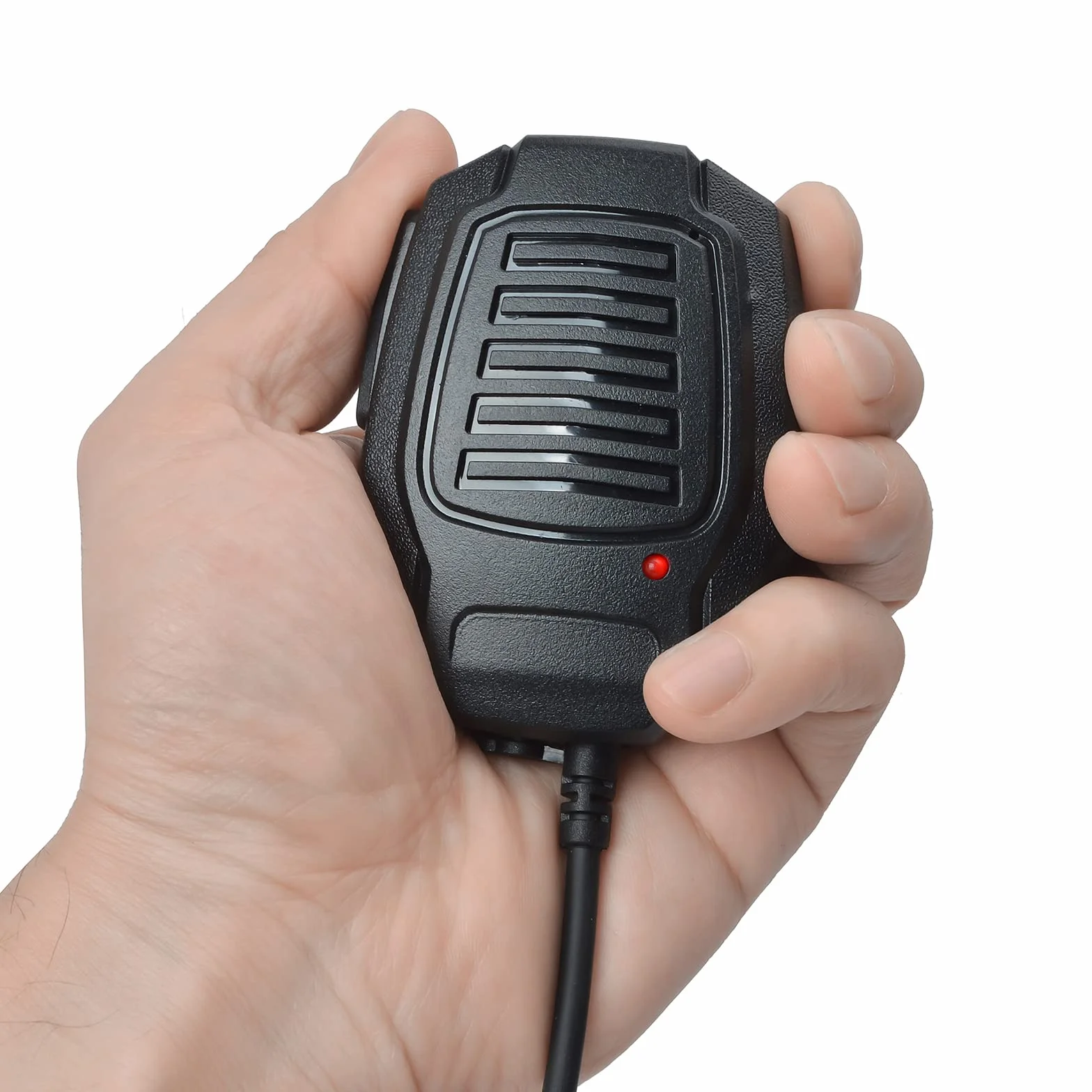 UAYESOK Zdalny dwukierunkowy mikrofon radiowy, 2-pinowy ręczny głośnik na ramię mikrofon z gniazdem słuchawkowym 3,5 mm, kompatybilny z Motorola DP1400 CP040 GP300 XT420 XT460 Hytera Midland G15 G18
