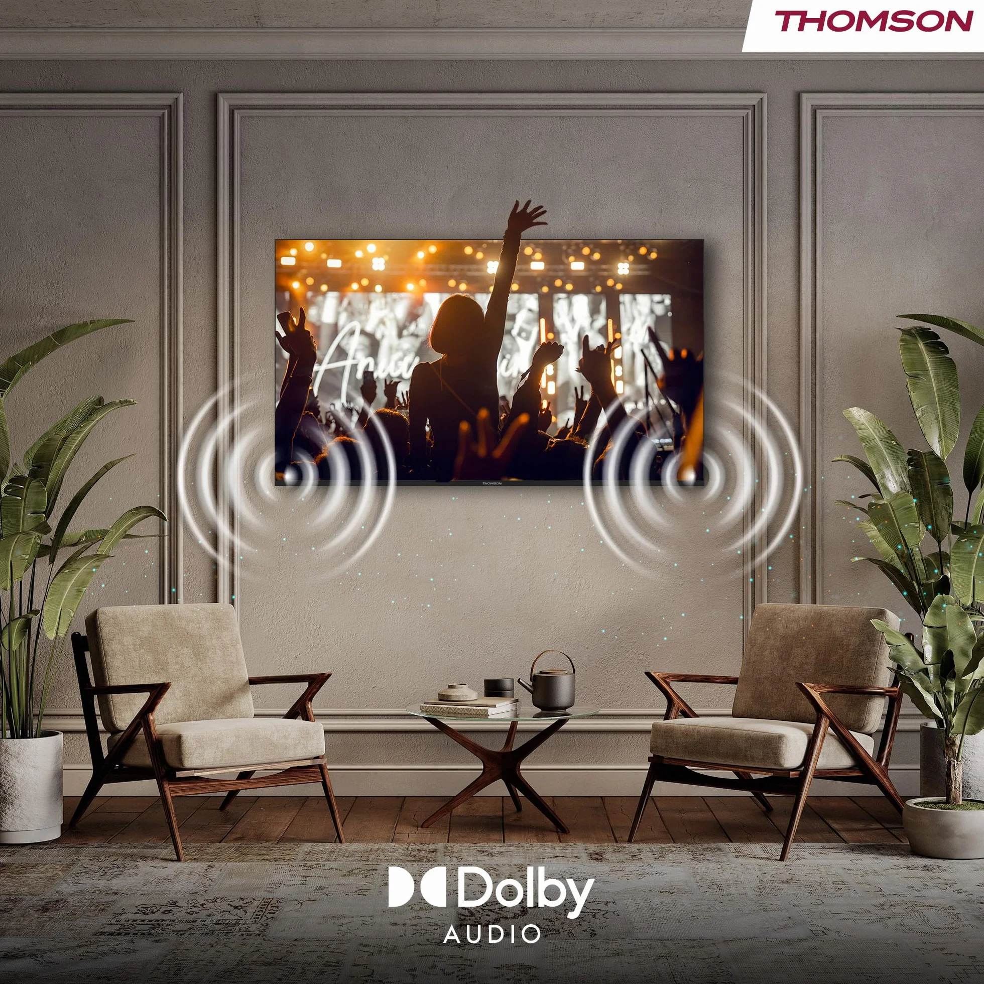 Thomson 24 Cali (60cm) HD LED Smart TV, Wi-Fi, Sterowanie Głosowe, HDR10, Dolby Audio, Potrójny Tuner (Kabel/Satelita/Antena), HDMI, USB, 1.5GB RAM, 8GB Flash – 24HT2S15