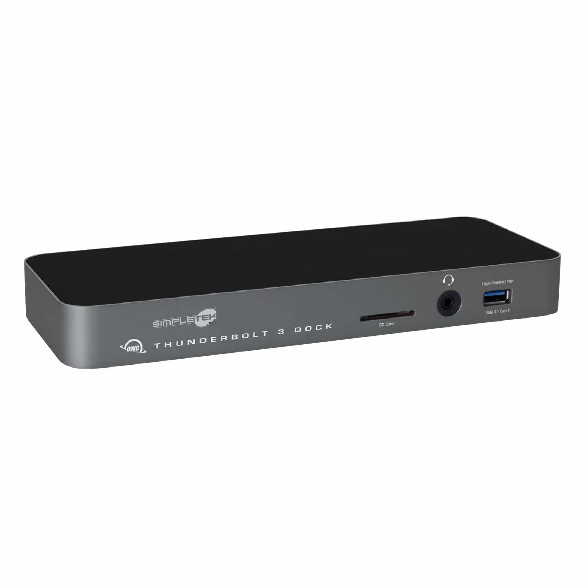 SIMPLETEK - Stacja dokująca Thunderbolt USB-C kompatybilna z MacBook Pro 13" 14" 15" 2018 2019 M1 M2 M3 M4, kompatybilna z HP Spectre (odnowiona)