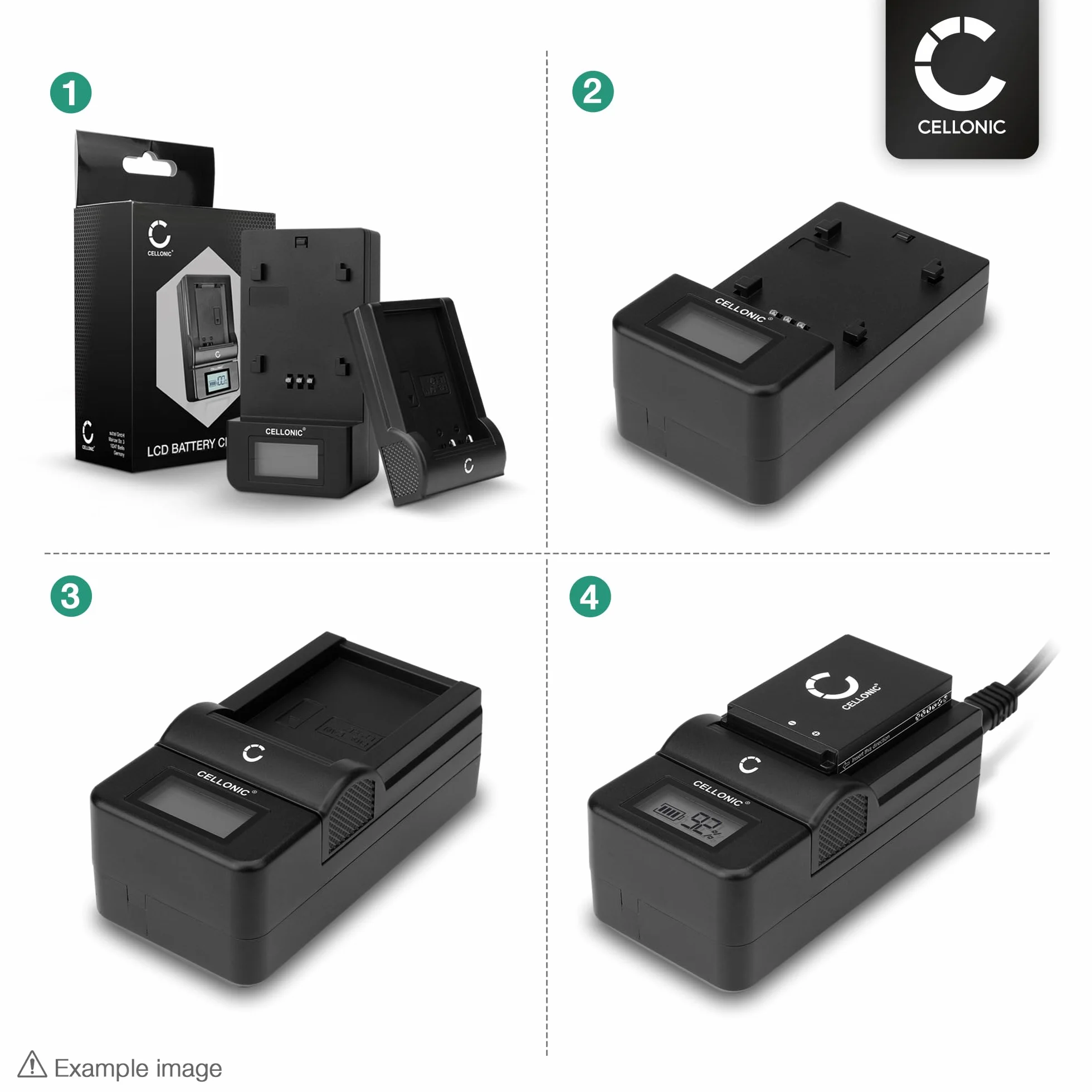 CELLONIC® Ładowarka CB-2L kompatybilna z Canon NB-11L -11LH PowerShot SX430 is SX420 SX410 SX400 SX432 A2500 A2300 IXUS 285 HS 275 190 180 185 175 170 160 155 1 45 132 130, Elph 110 kabel do ładowania samochodowy
